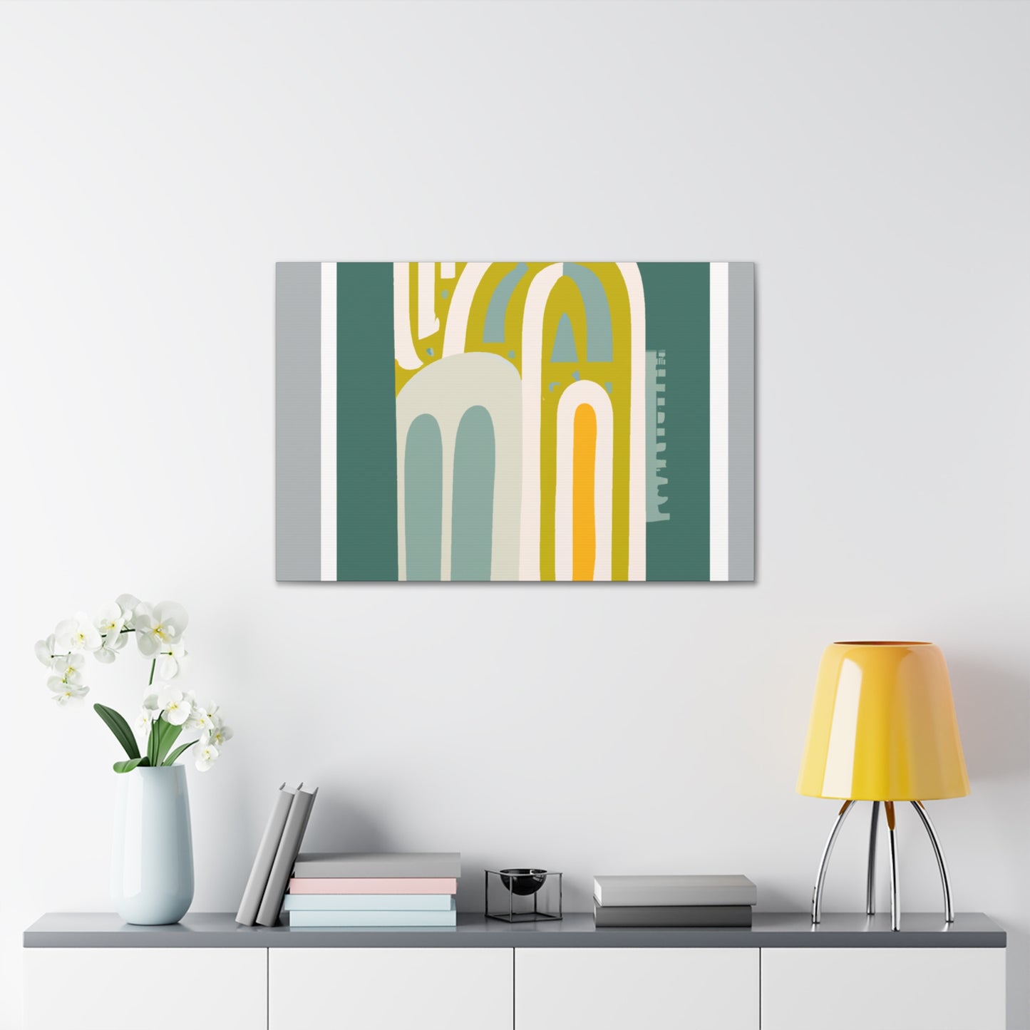 Brite! - Midcentury Canvas