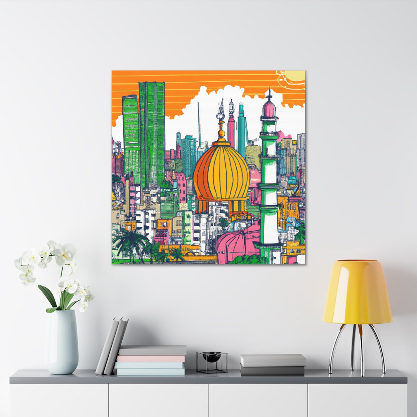 Kashmiri Mystique - Destination India - Canvas
