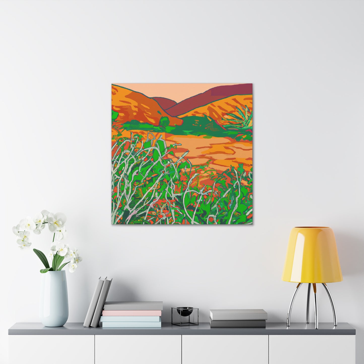 Sandy Dunes-Landscape - Canvas - Desert