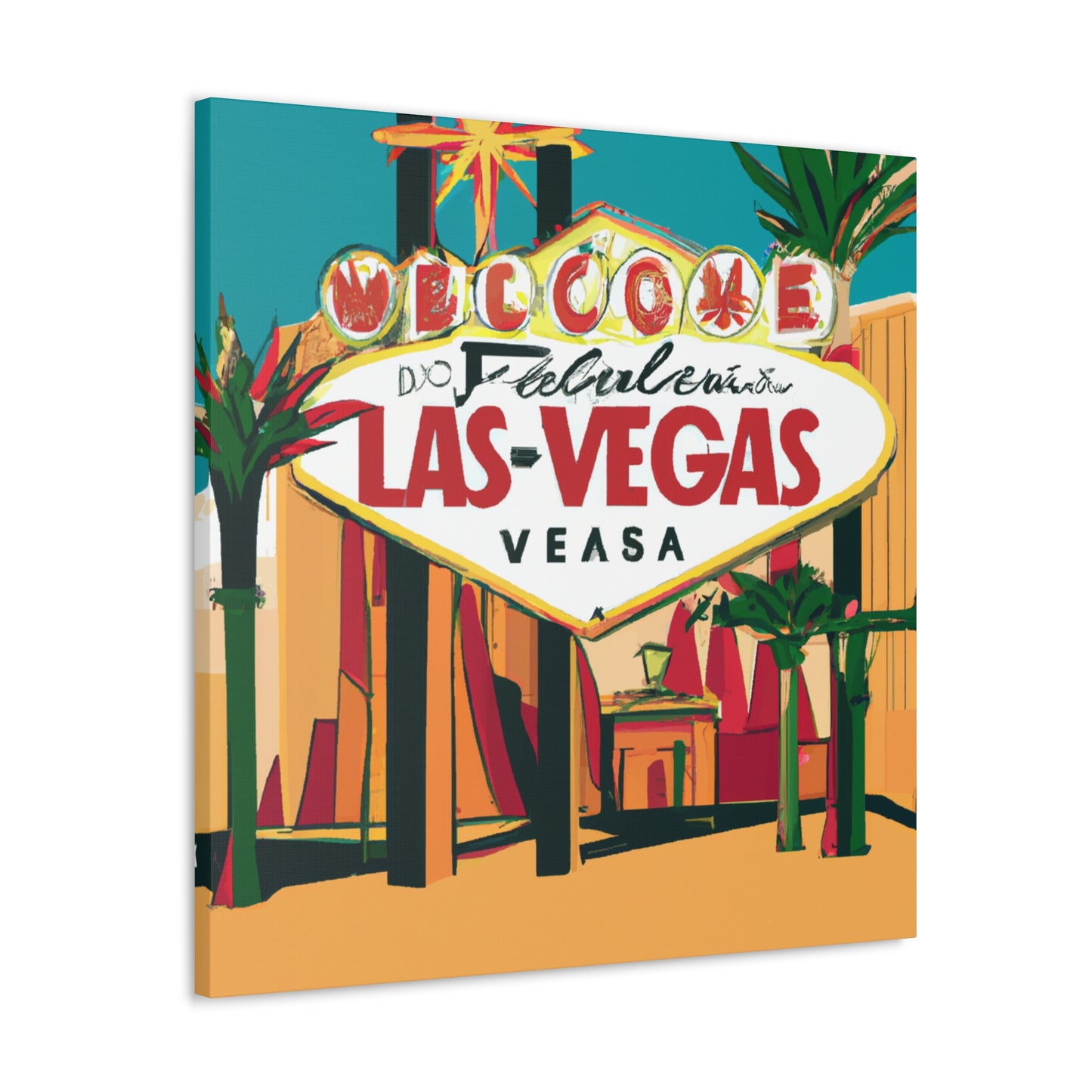 Vegas Dreamville - Destination Vegas - Canvas