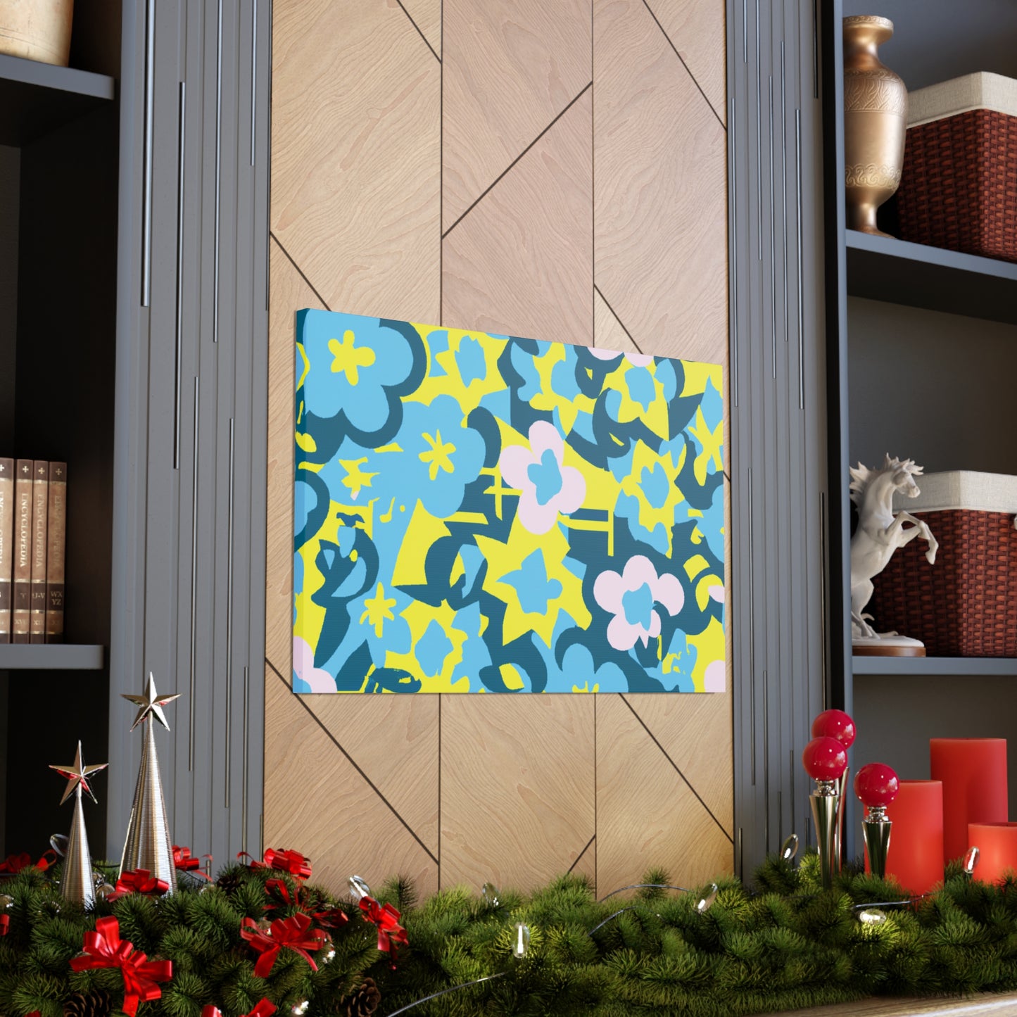 "Floral Fantasia" - Floral Canvas