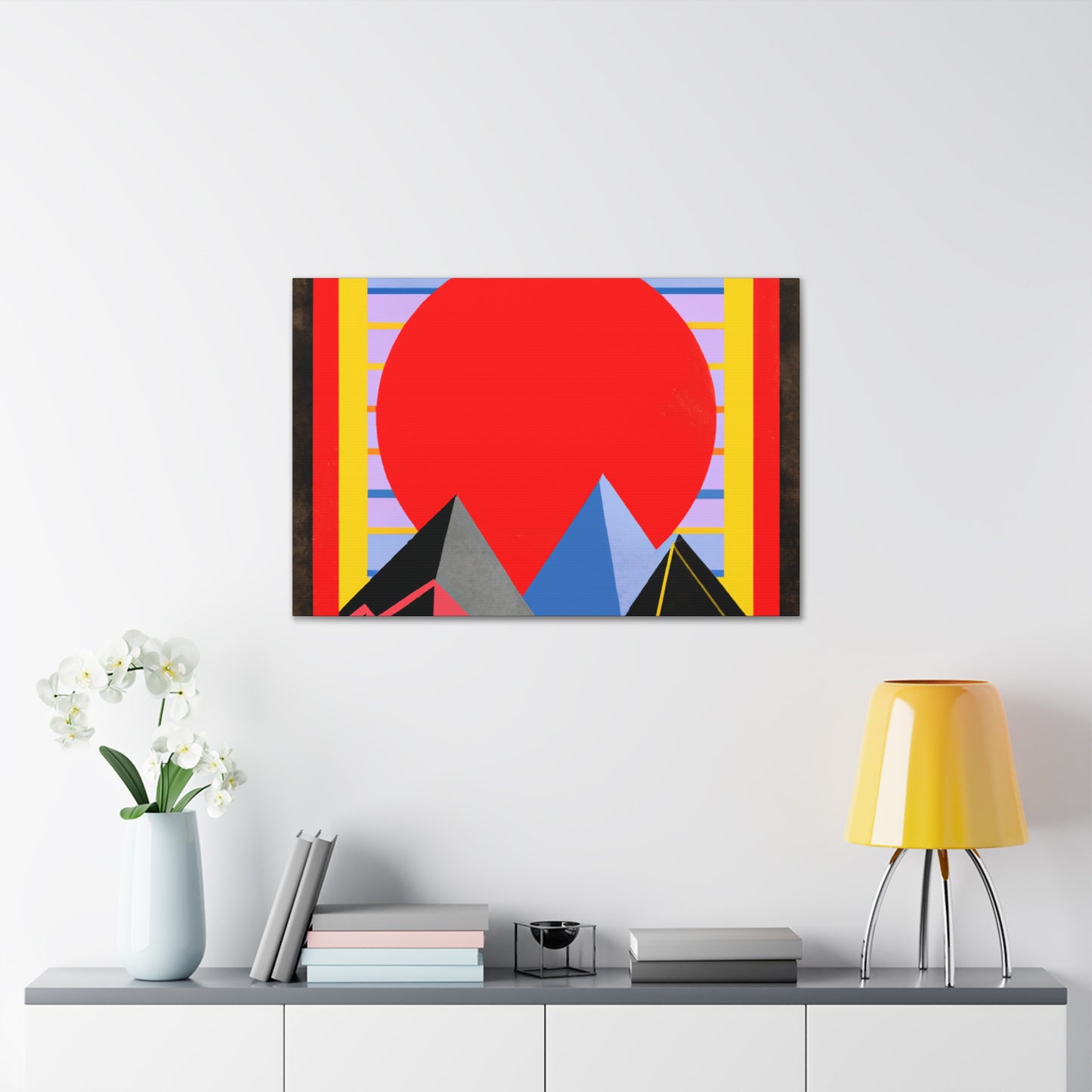 Redsun - Midcentury Canvas