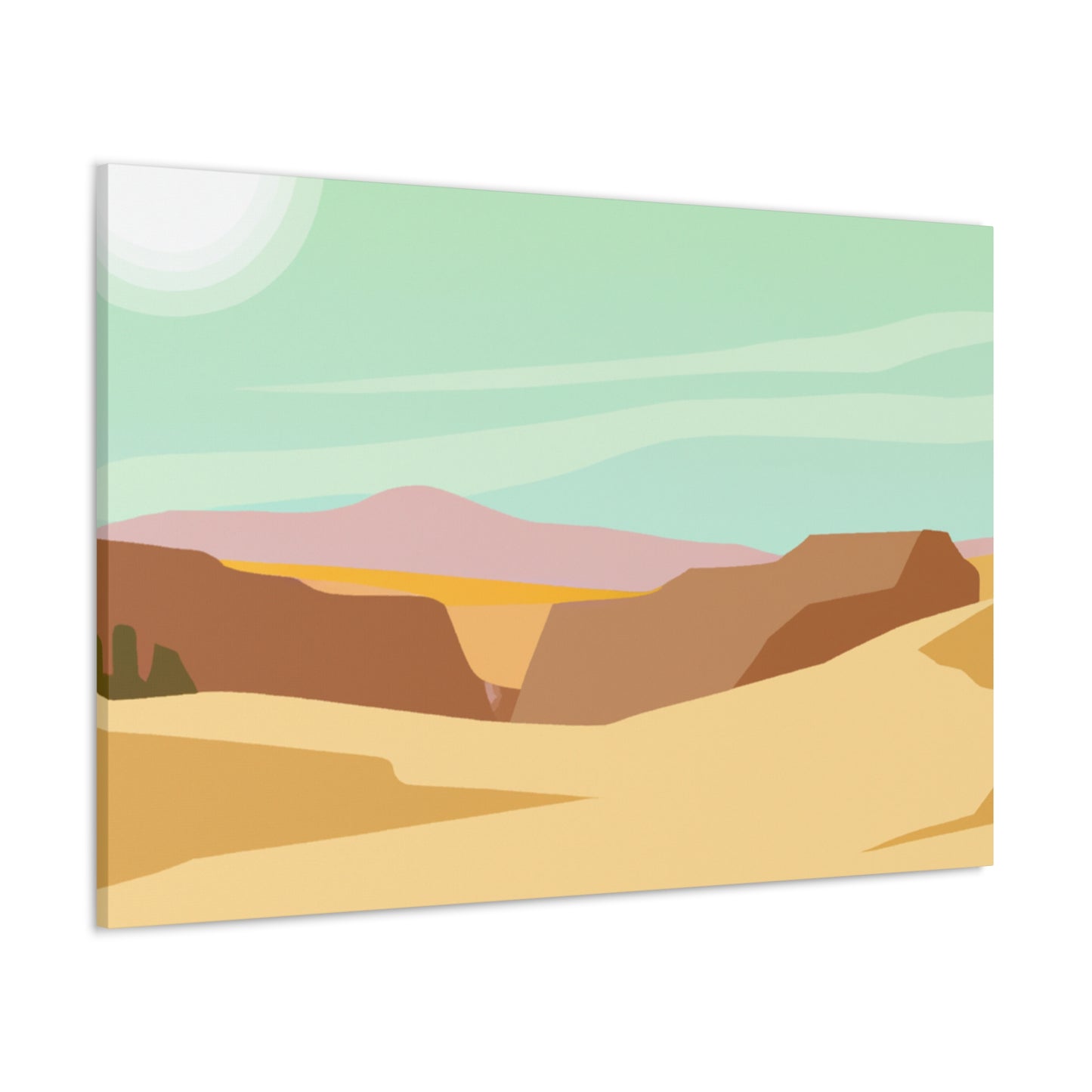 Sahara Serenity - Landscape - Canvas - Desert