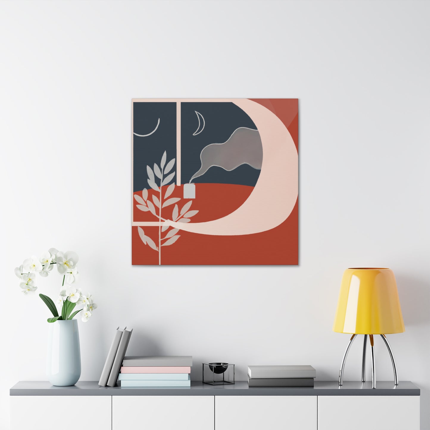 Expanse- Midcentury - Canvas