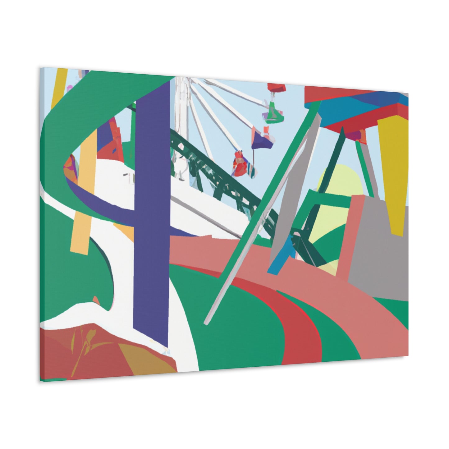 Magical Carousel - Amusement - Canvas