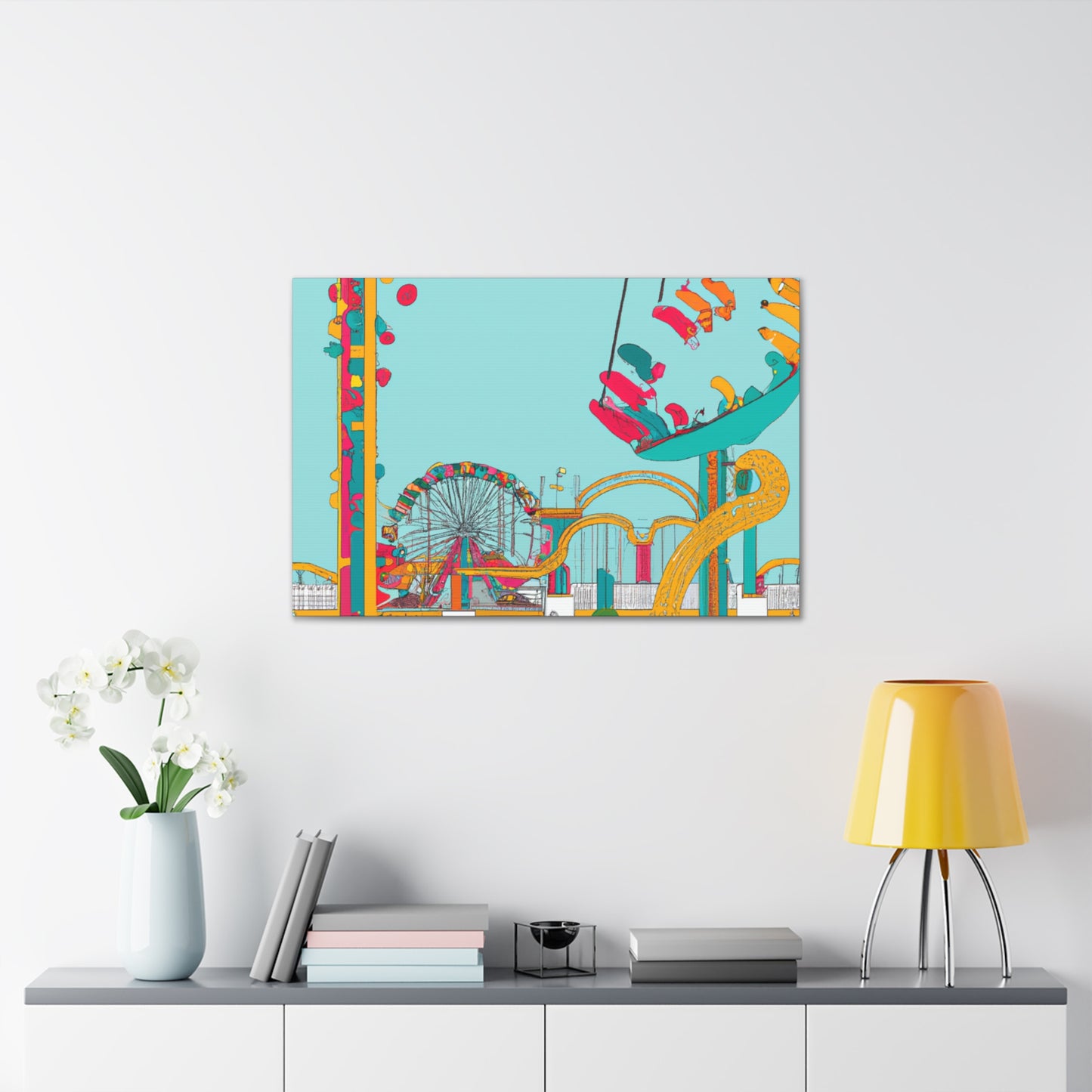 Kite Rush - Amusement - Canvas