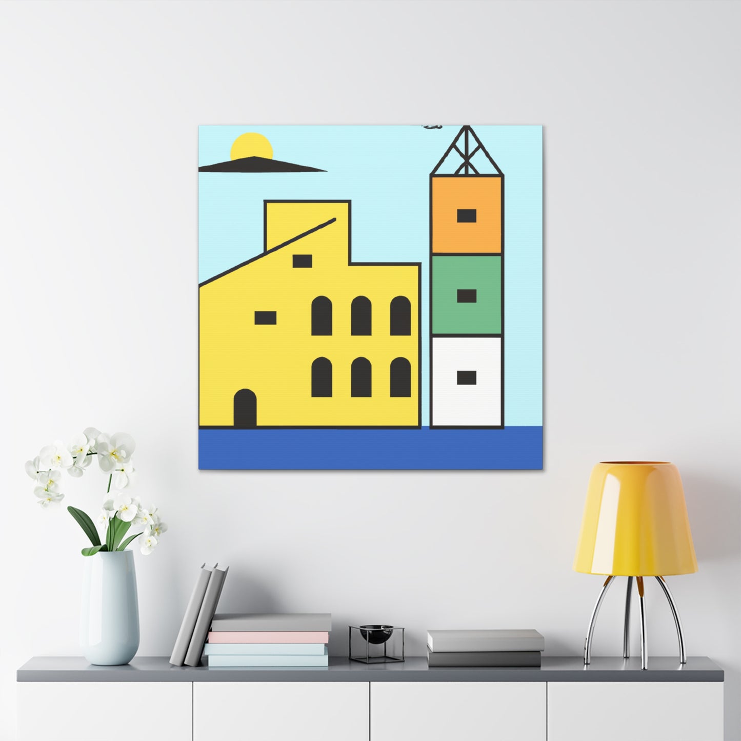 Threads of Purity - Minimalism - Canvas