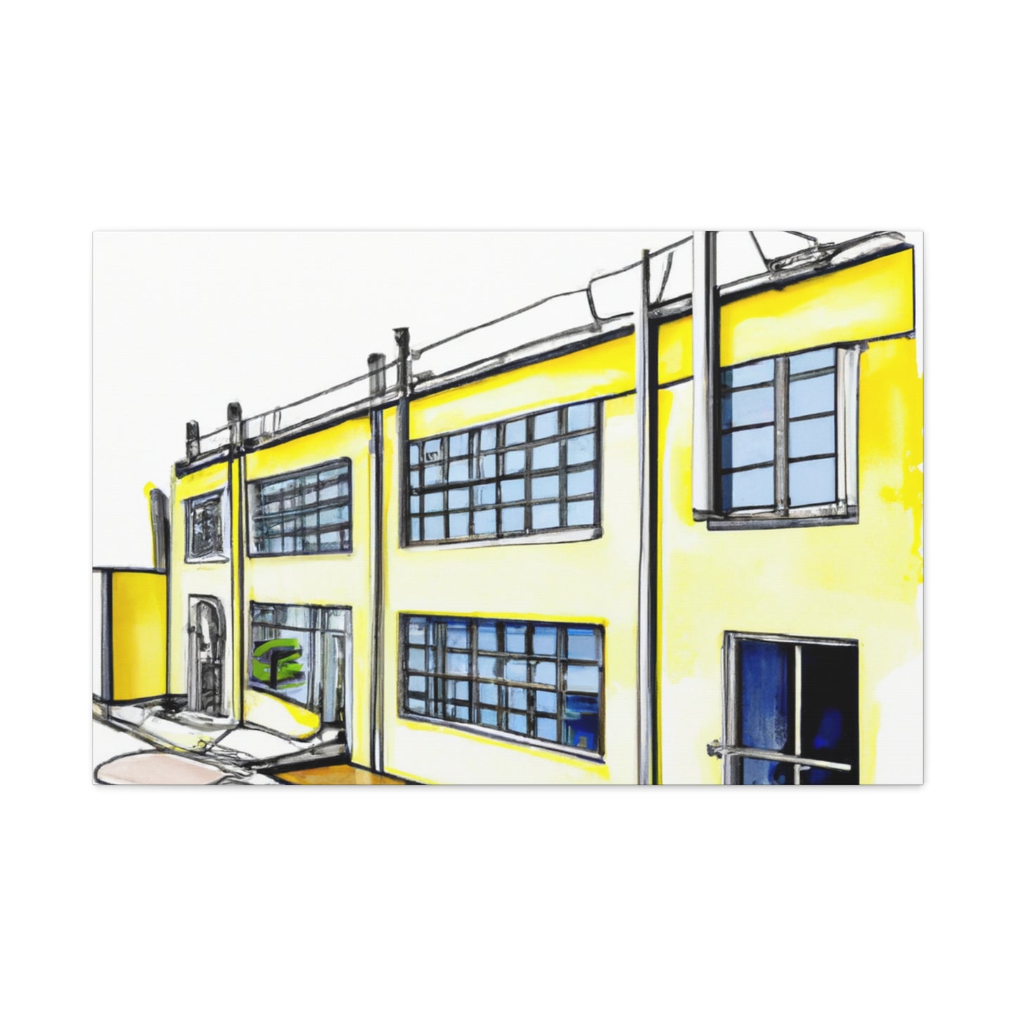 Daonielle de Rancourt - Canvas - Architectural
