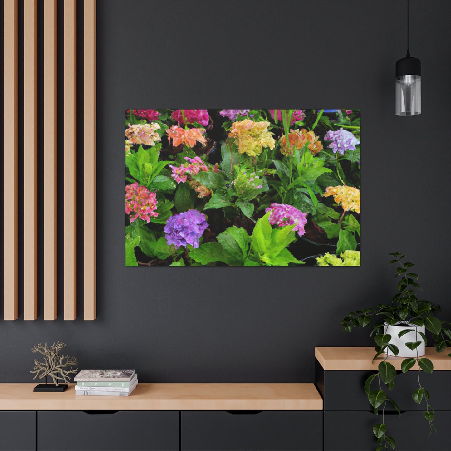 'Garden Symphony' - Canvas - Floral