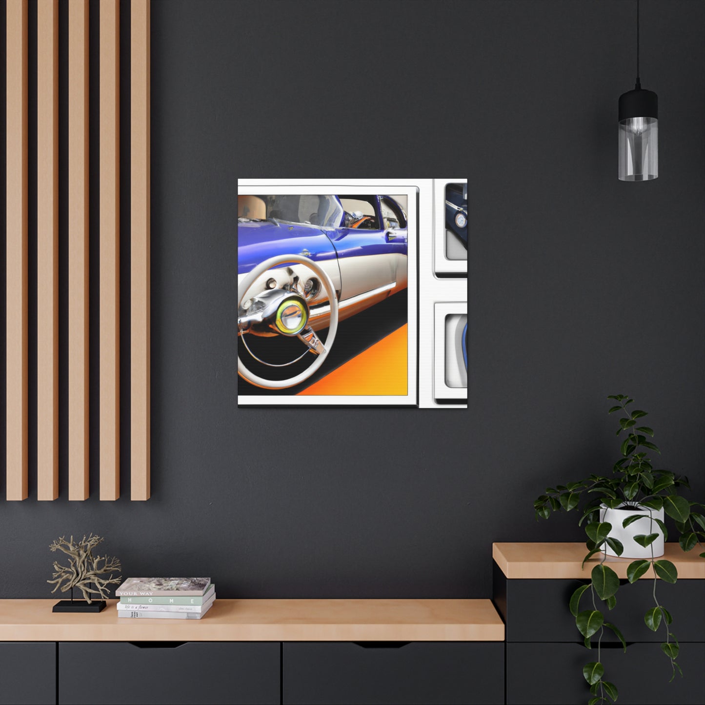 "Tide's Turning" - Automobile Canvas