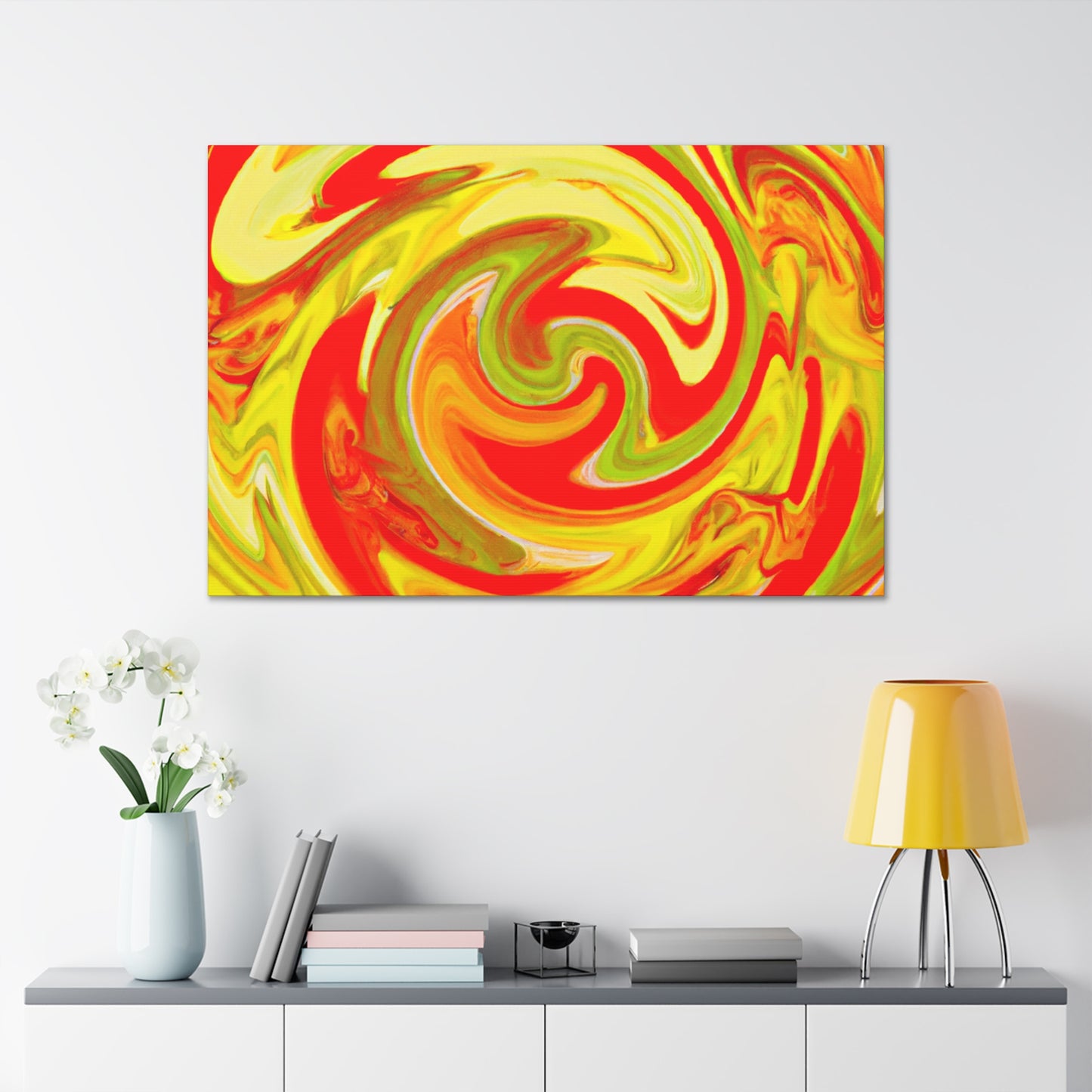 Oceanic Peacock - Abstract - Canvas