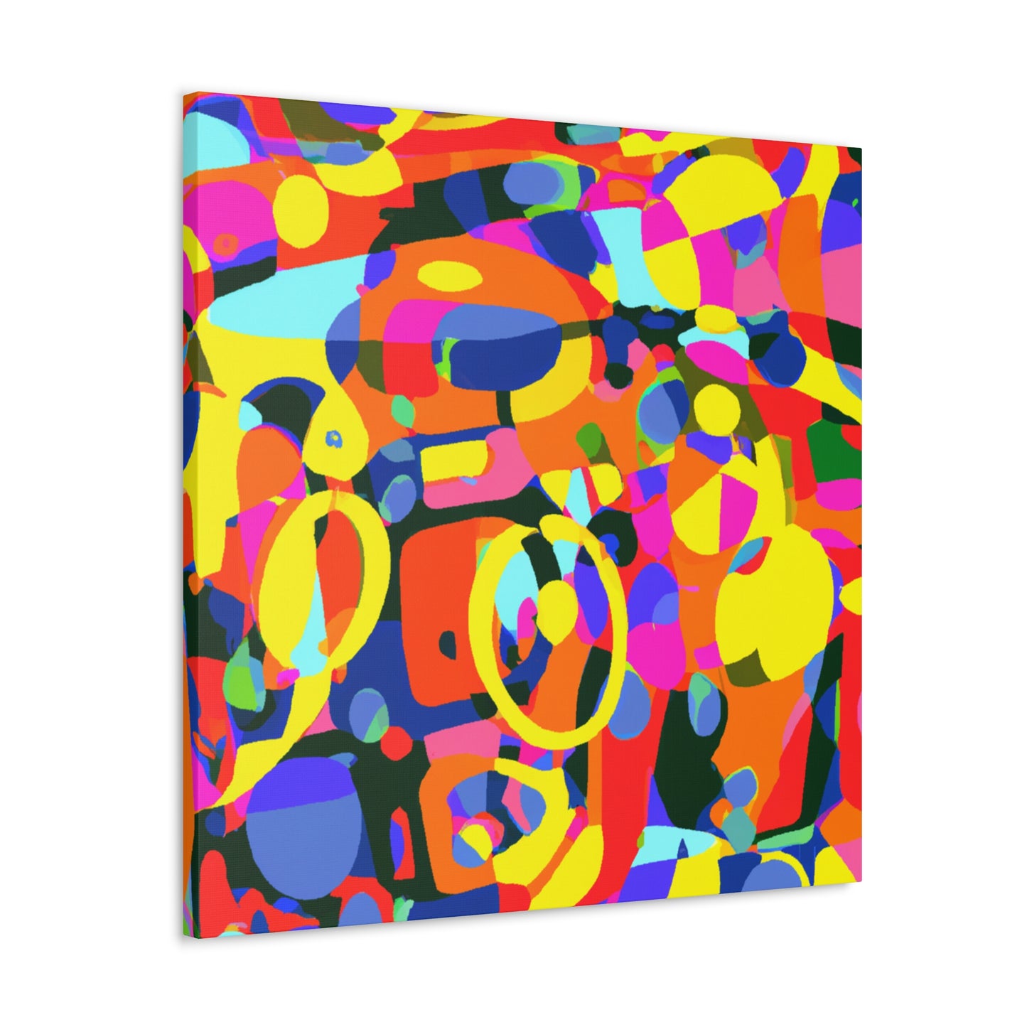 Aqua-Glow - Abstract - Canvas