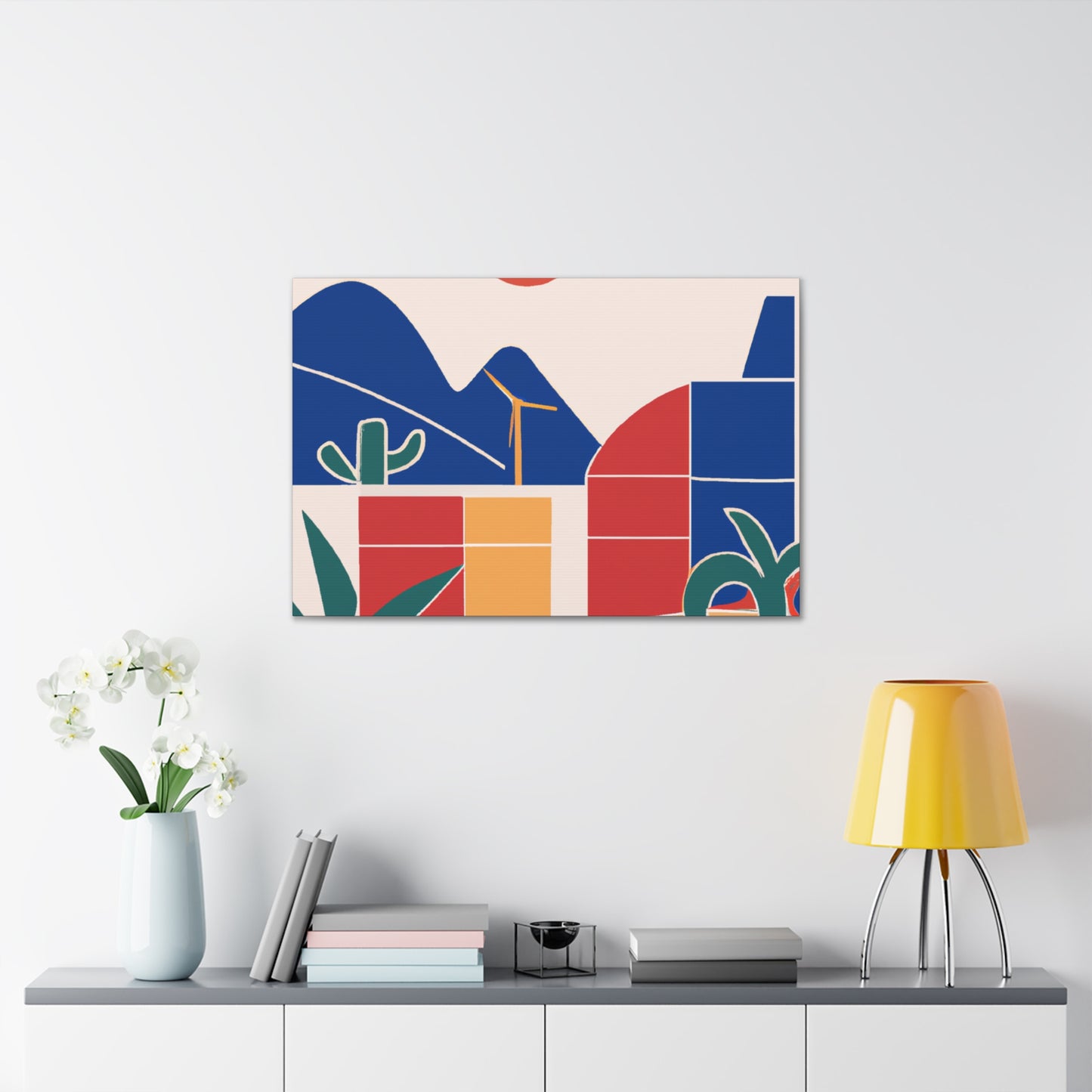 Lovely Spot - Midcentury Canvas