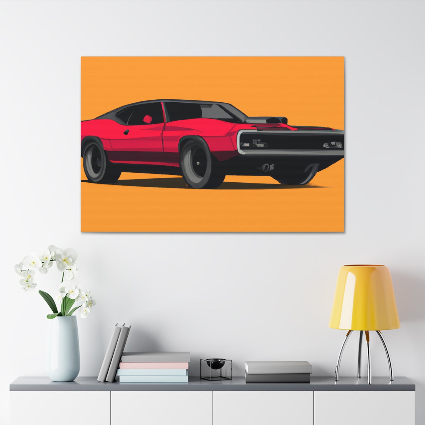 The Spitfire - Automobile - Canvas
