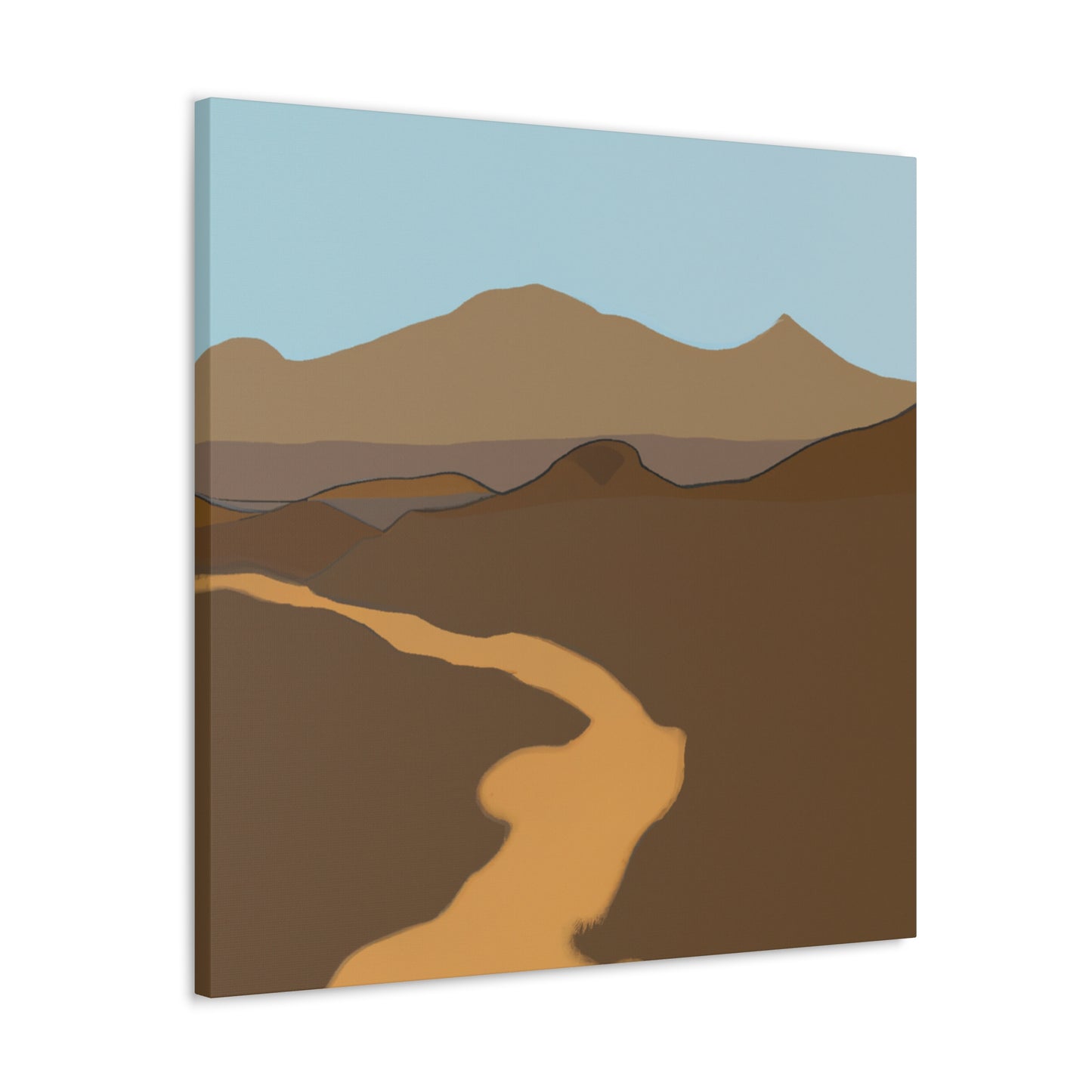 Desert Mirage - Landscape - Canvas