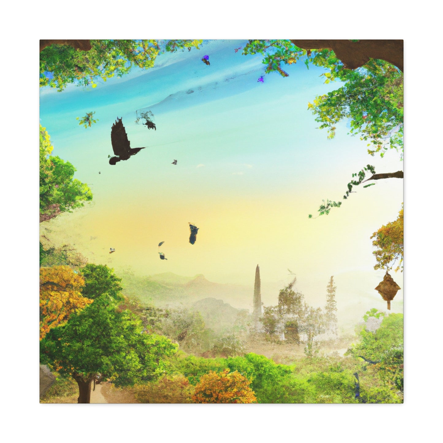 The Taj Mahal - Destination India - Canvas