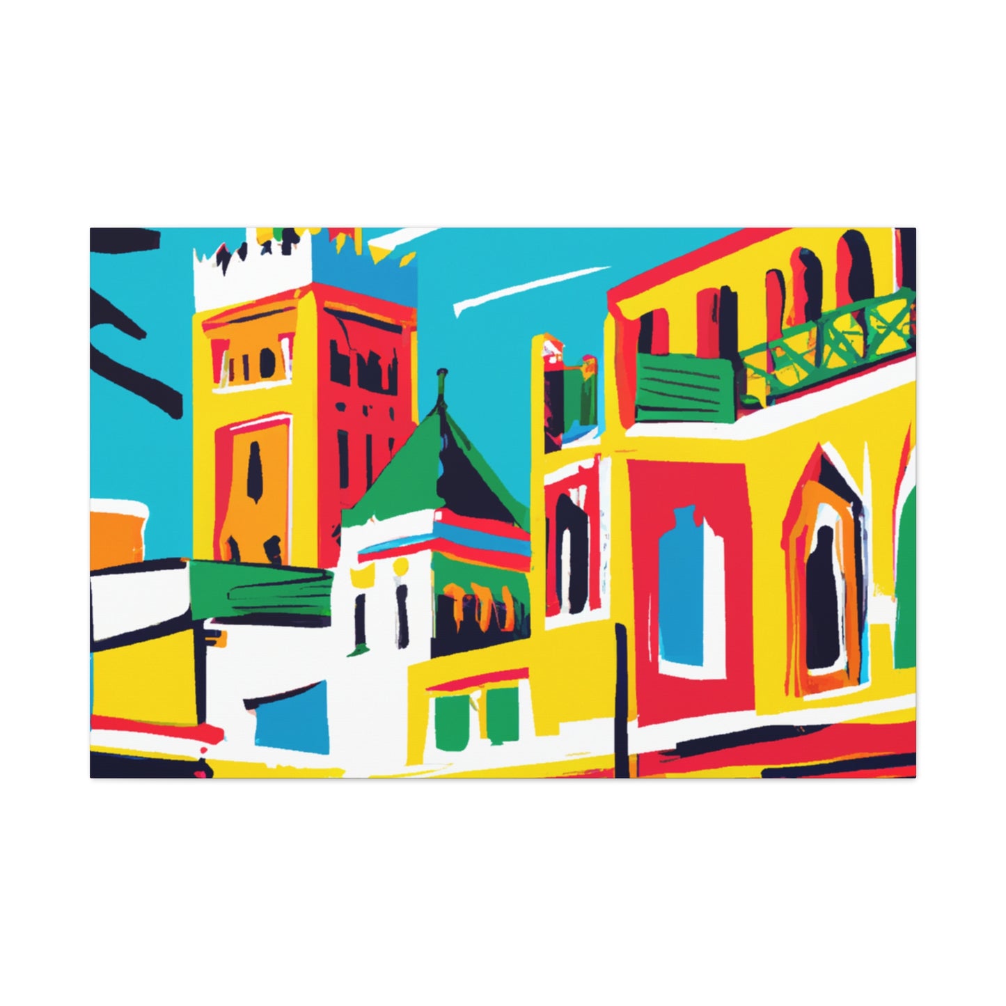 Ibrahim Moussaoui - Morraco - Canvas