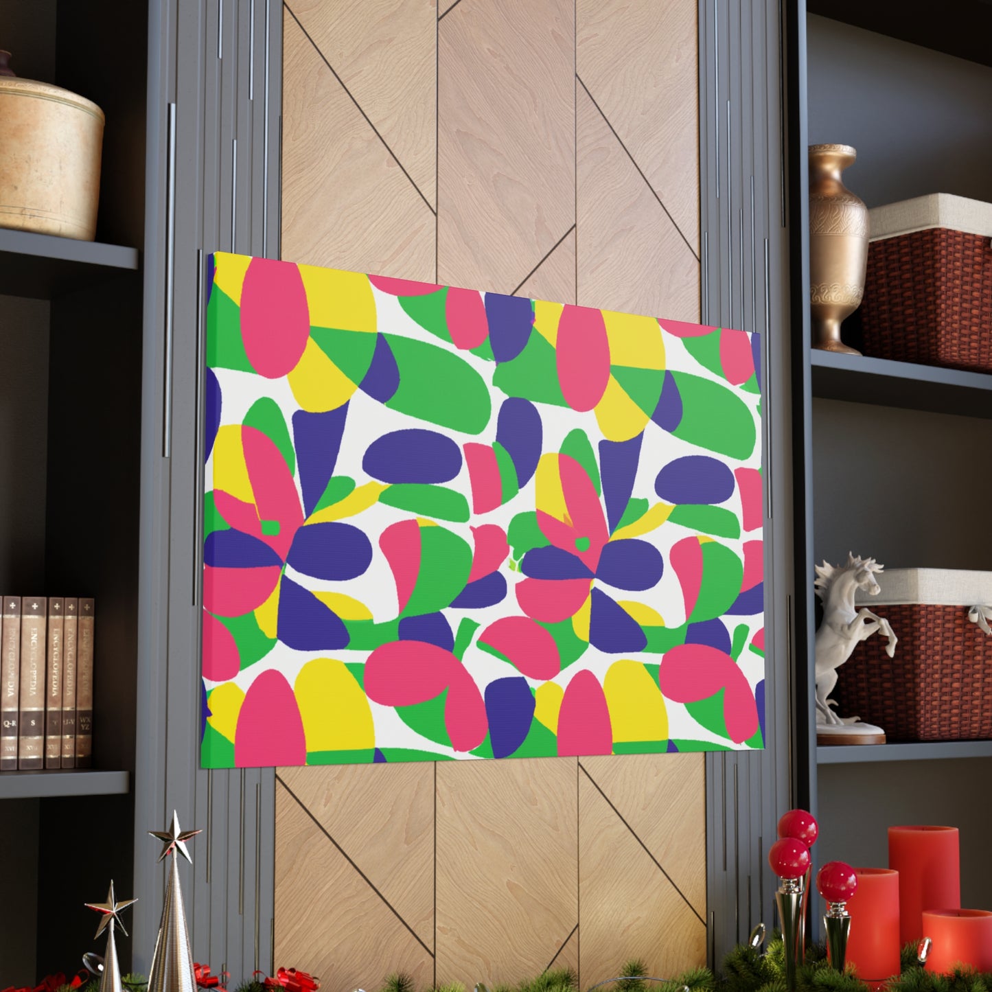 A Flower Power Treasure Hunt! - Floral Canvas