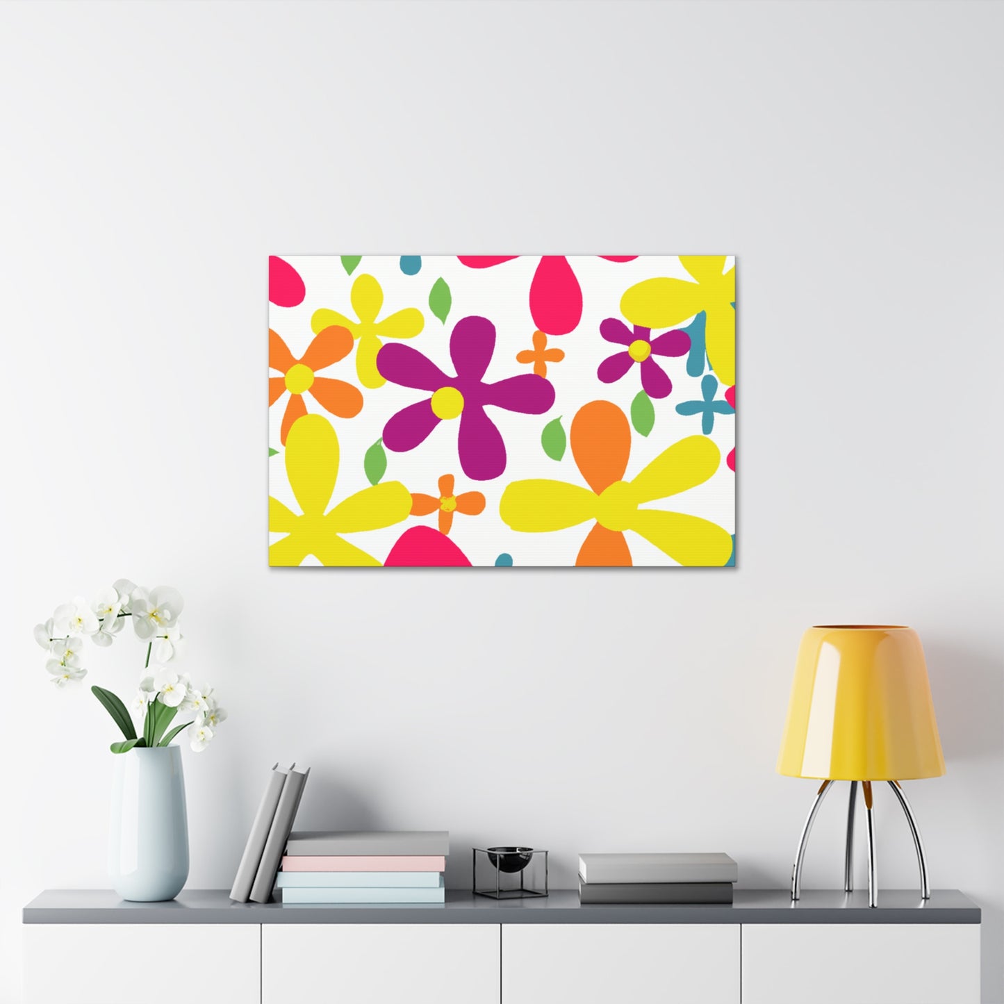 Blossomful - Floral - Canvas