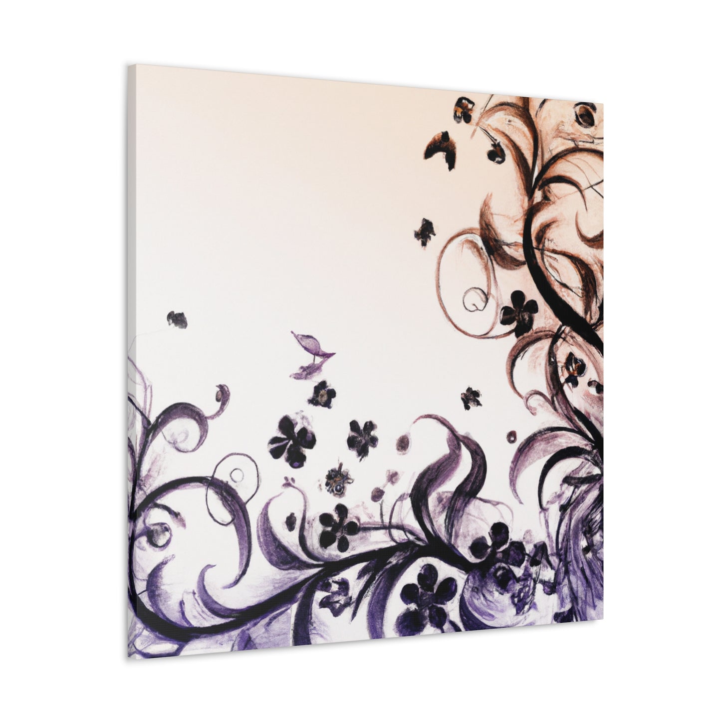 Blossom Kisses - Floral - Canvas