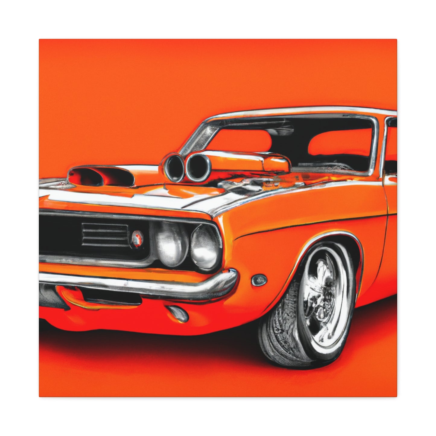 The "Tailgator" - Automobile - Canvas