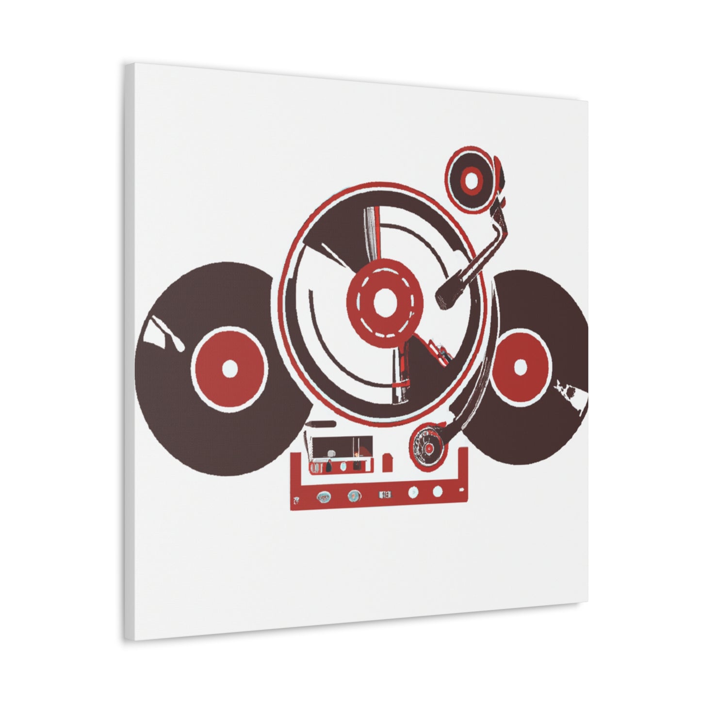 The Vinyl Emperors - Retro Music and Film Canvas