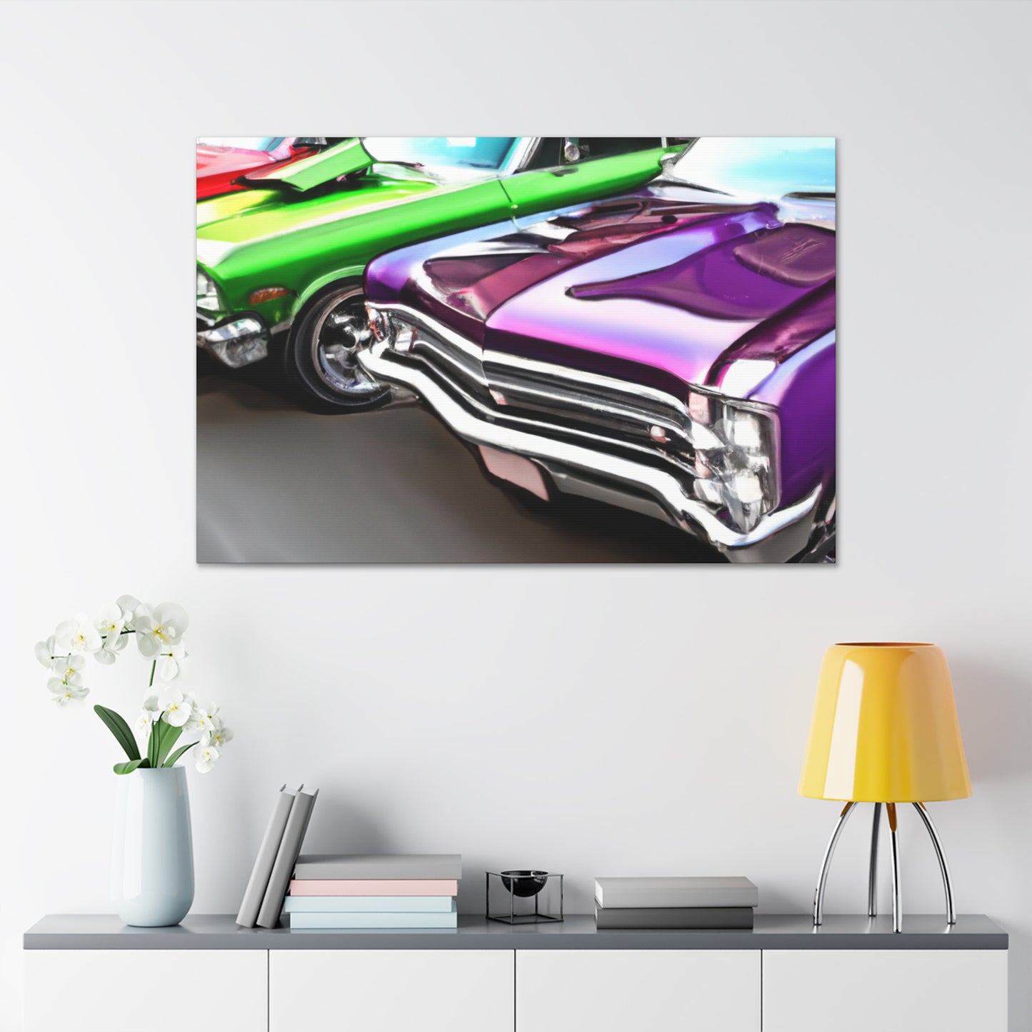 "Auto Grill - Automobile Canvas