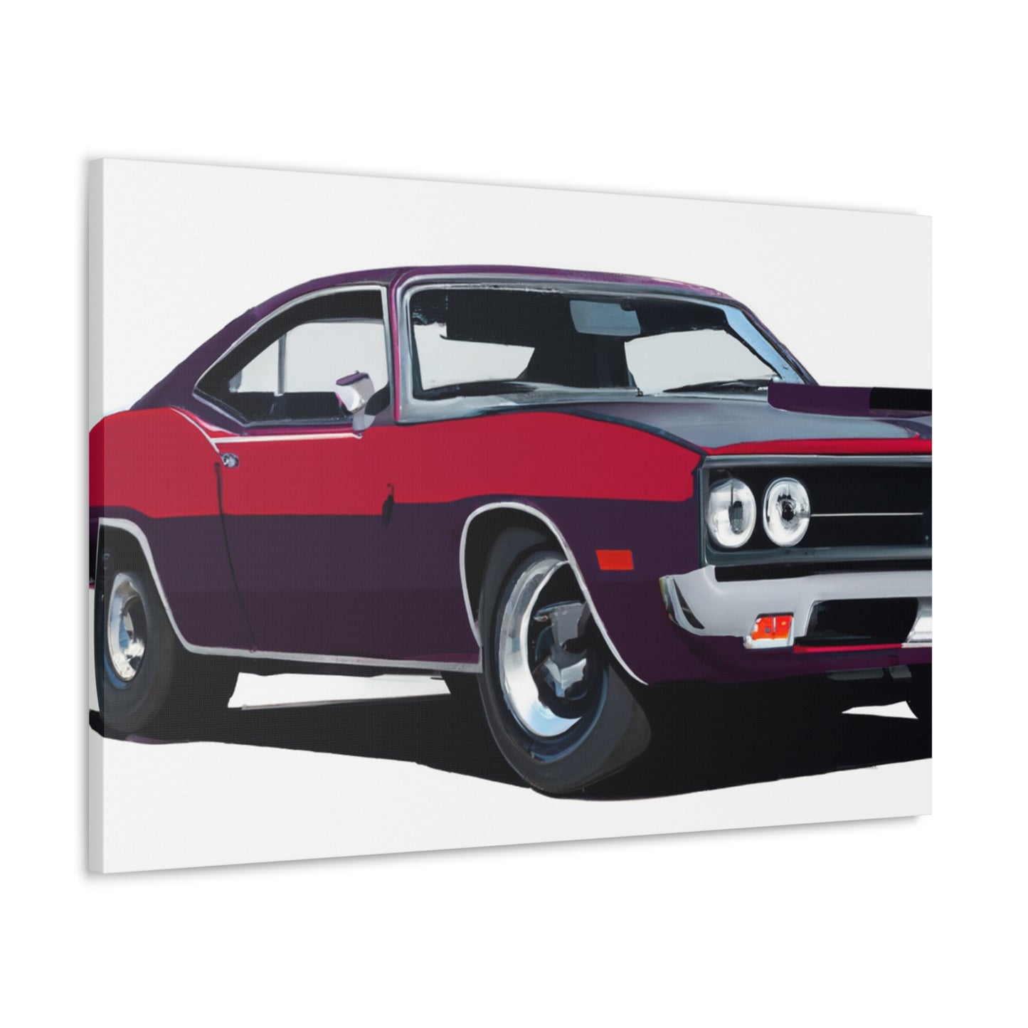 The Blazing Bullet - Automobile - Canvas