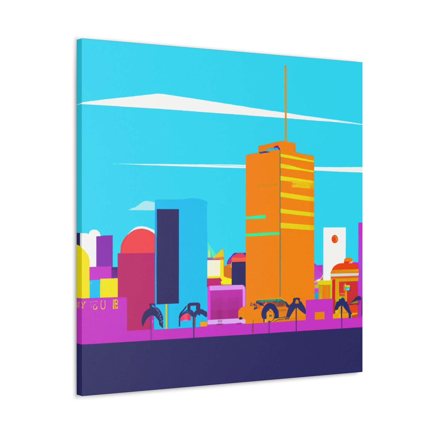 Tupacina - South America - Canvas