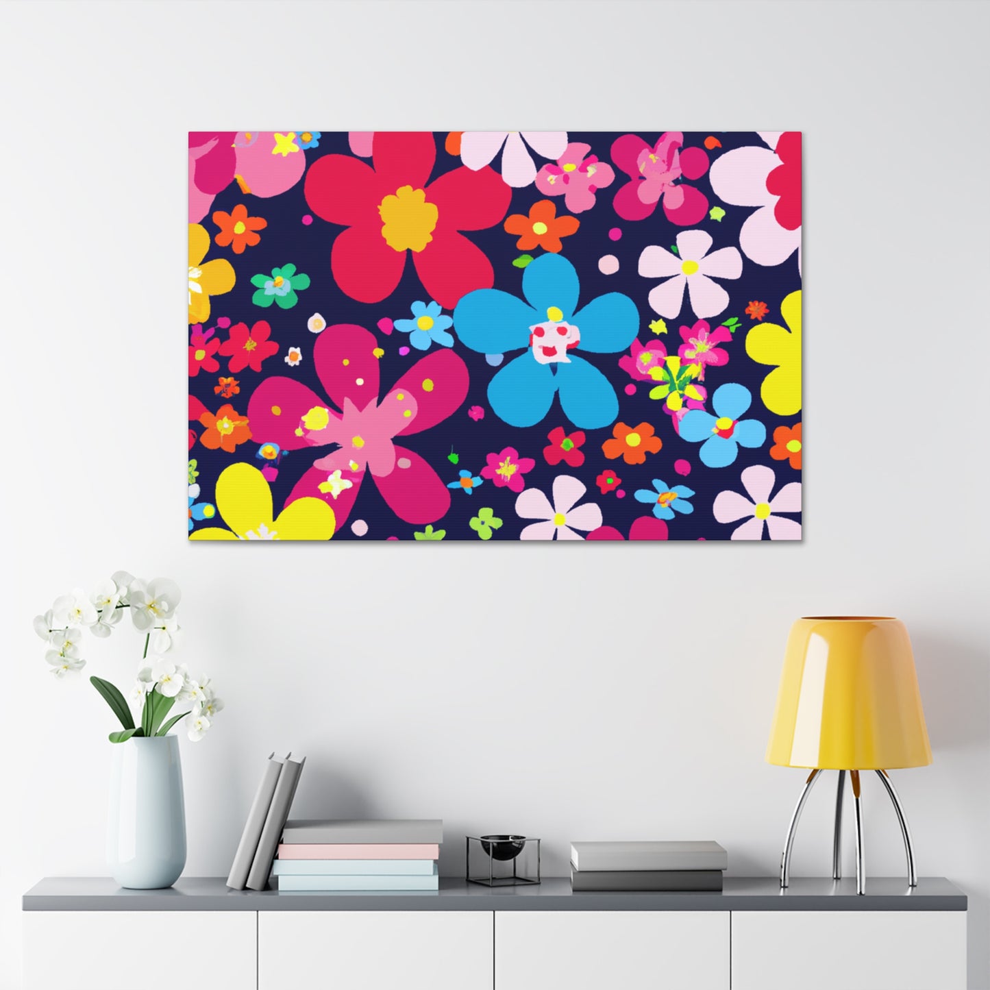 Blossom Joy- Floral - Canvas