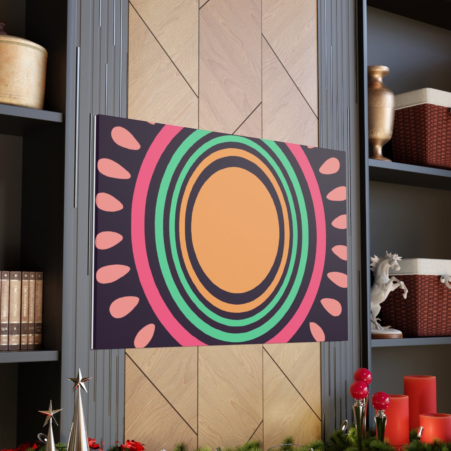 Sunny Springbok - Midcentury Canvas