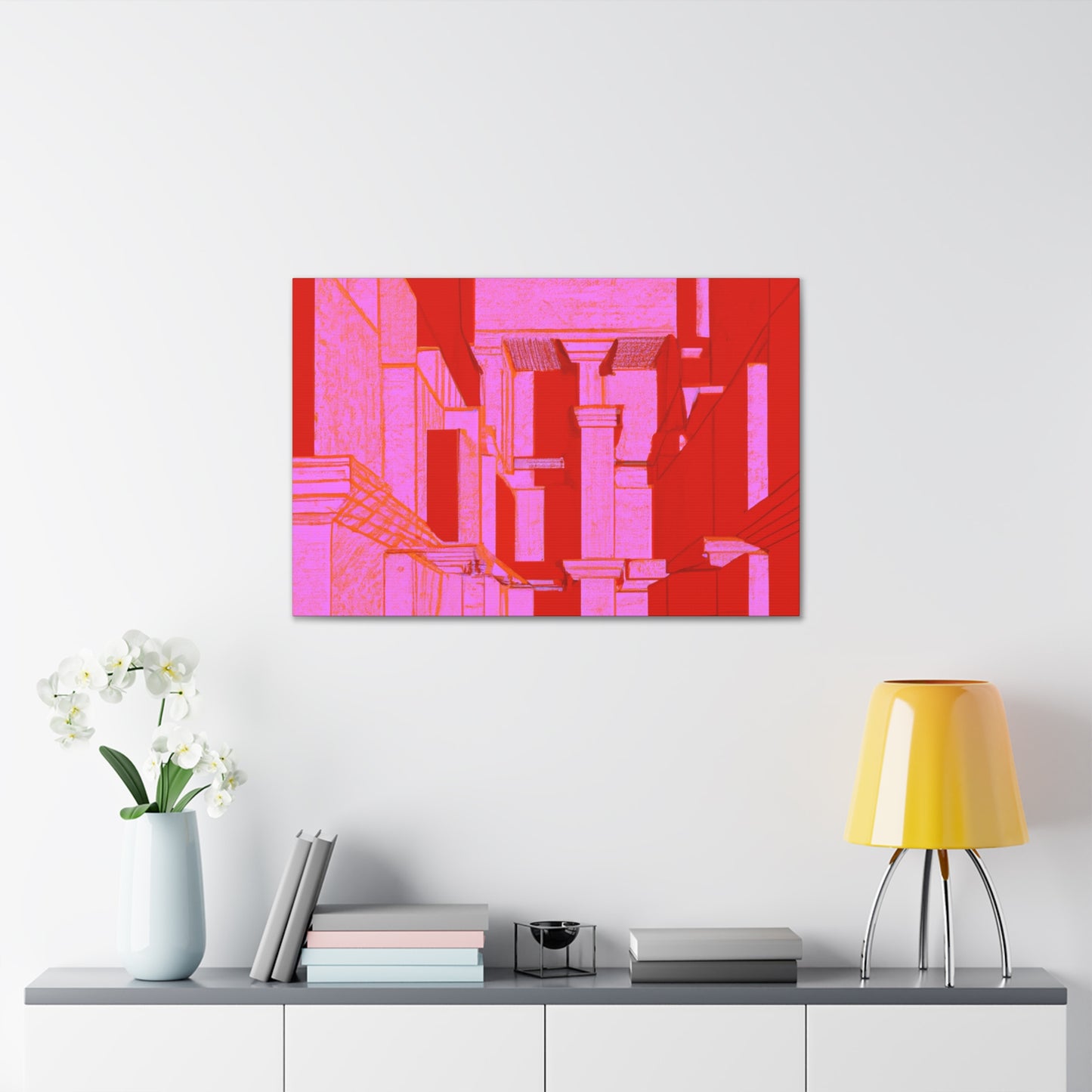 Pieter de de Bontser. - Canvas - Architectural