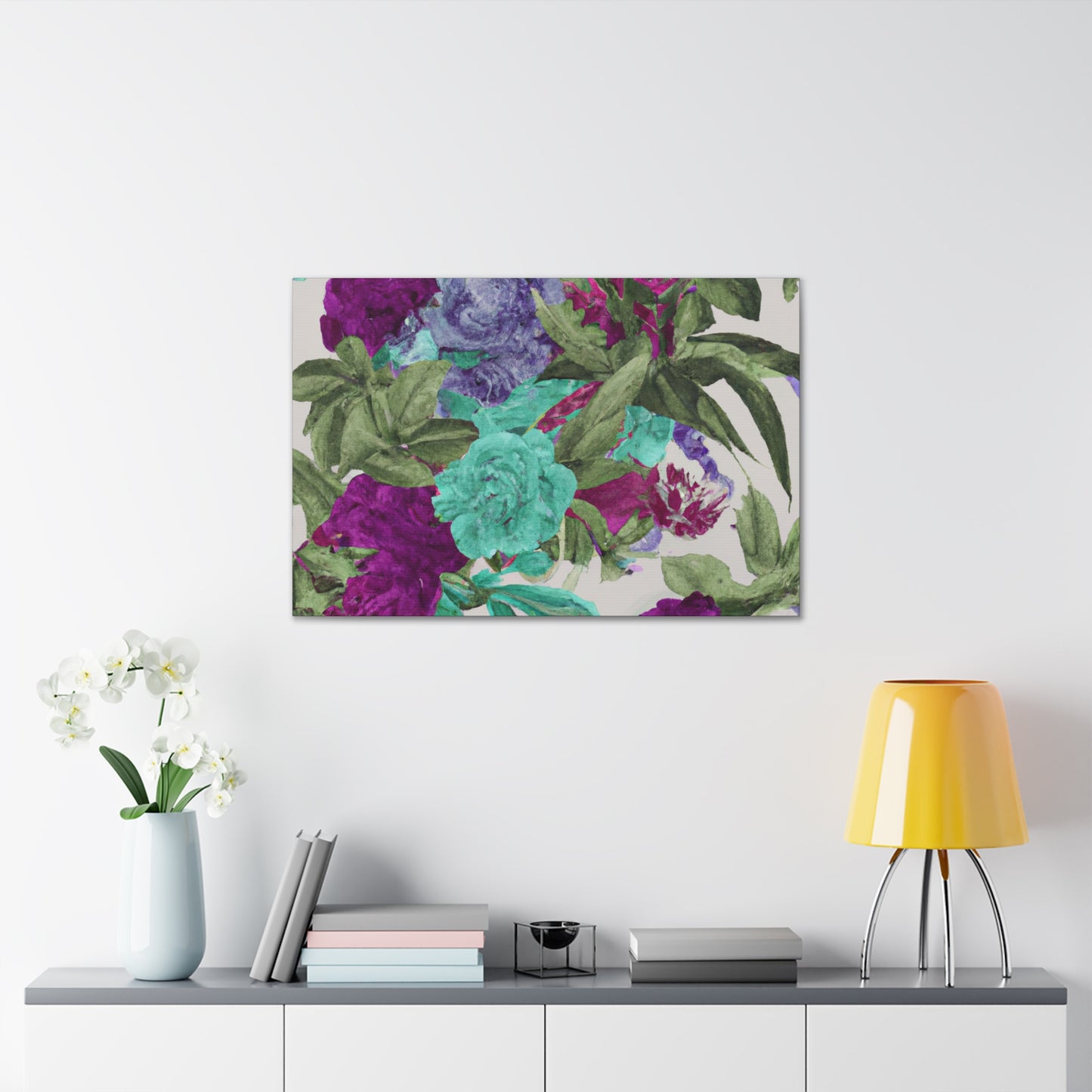 Lotus-Floral - Canvas