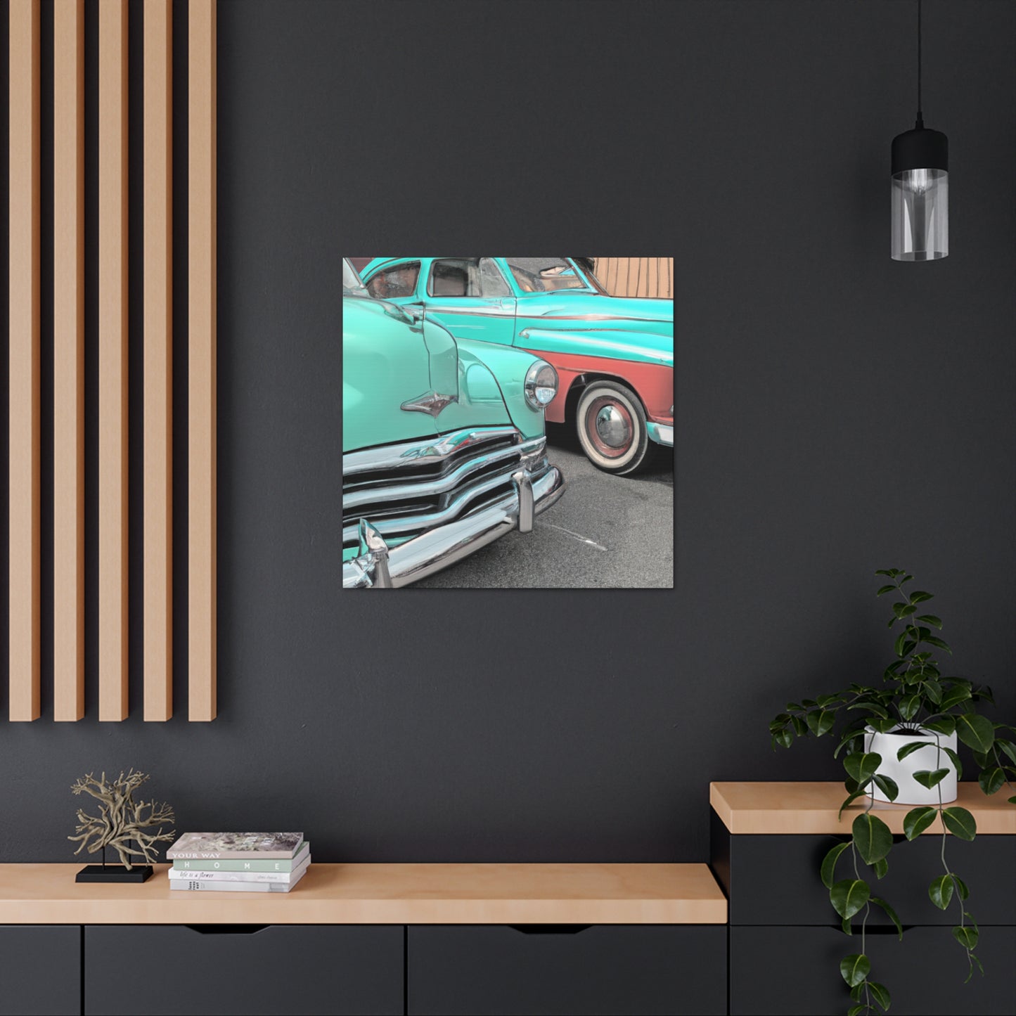 Ole Days - Automobile Canvas