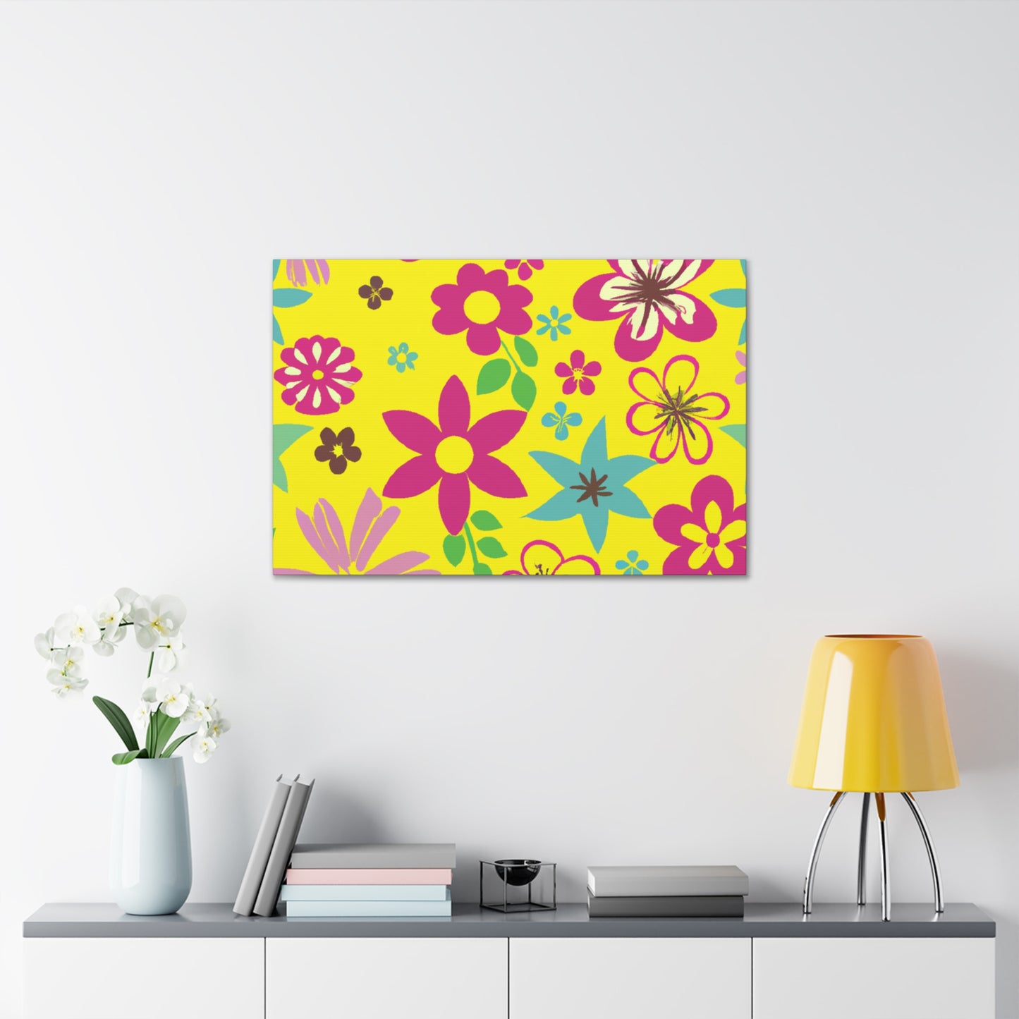 Blossomrain - Floral - Canvas