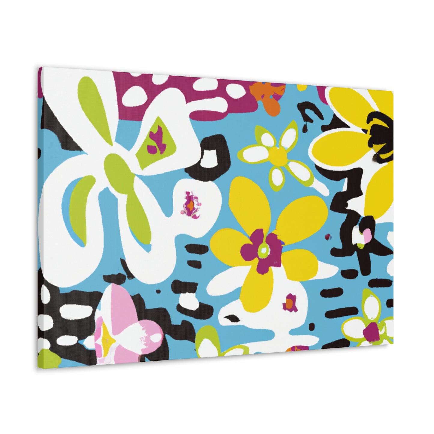 'The Petal Palooza' - Floral Canvas