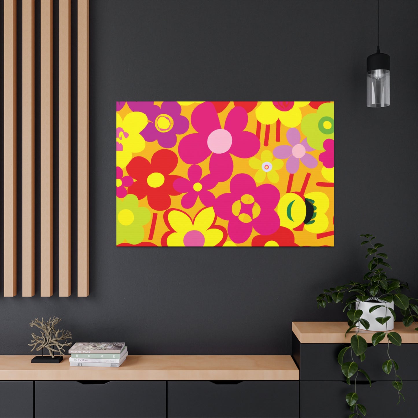 Floral Symphony - Floral Canvas