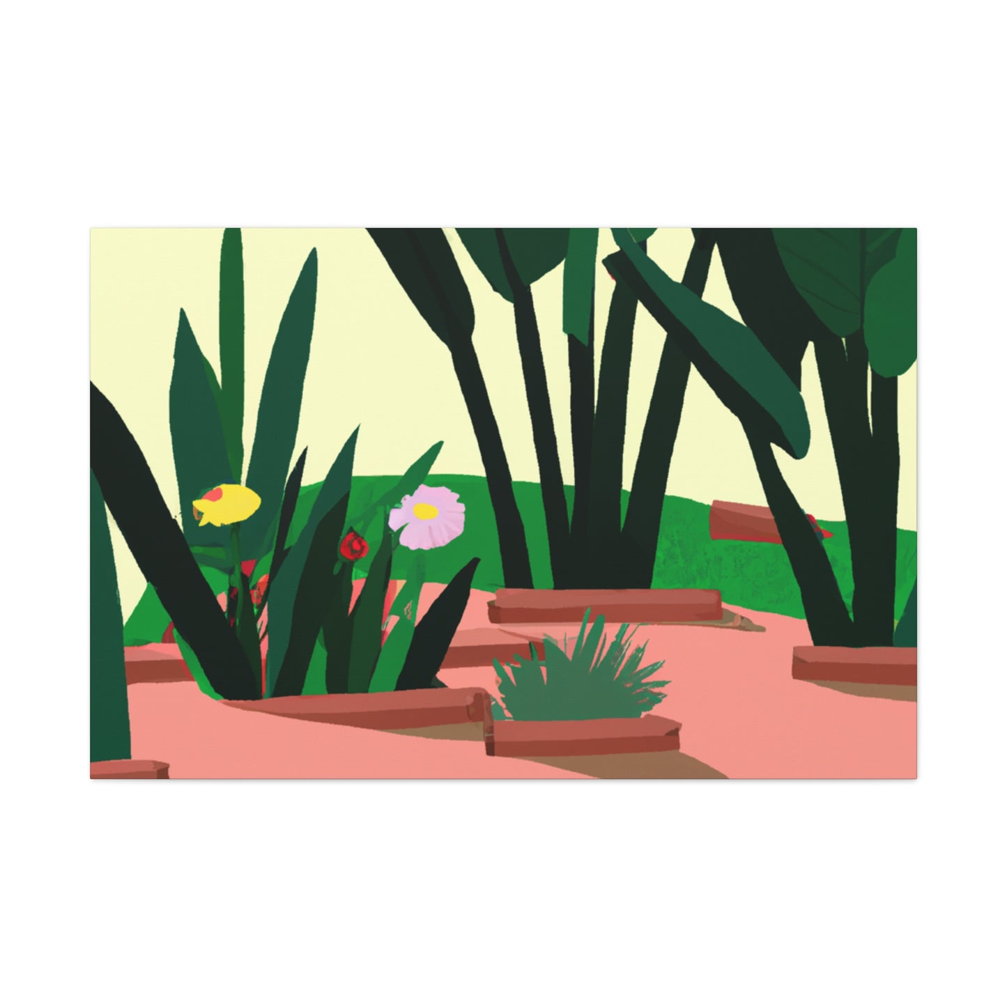 FlowerWonderland Landscape - Canvas