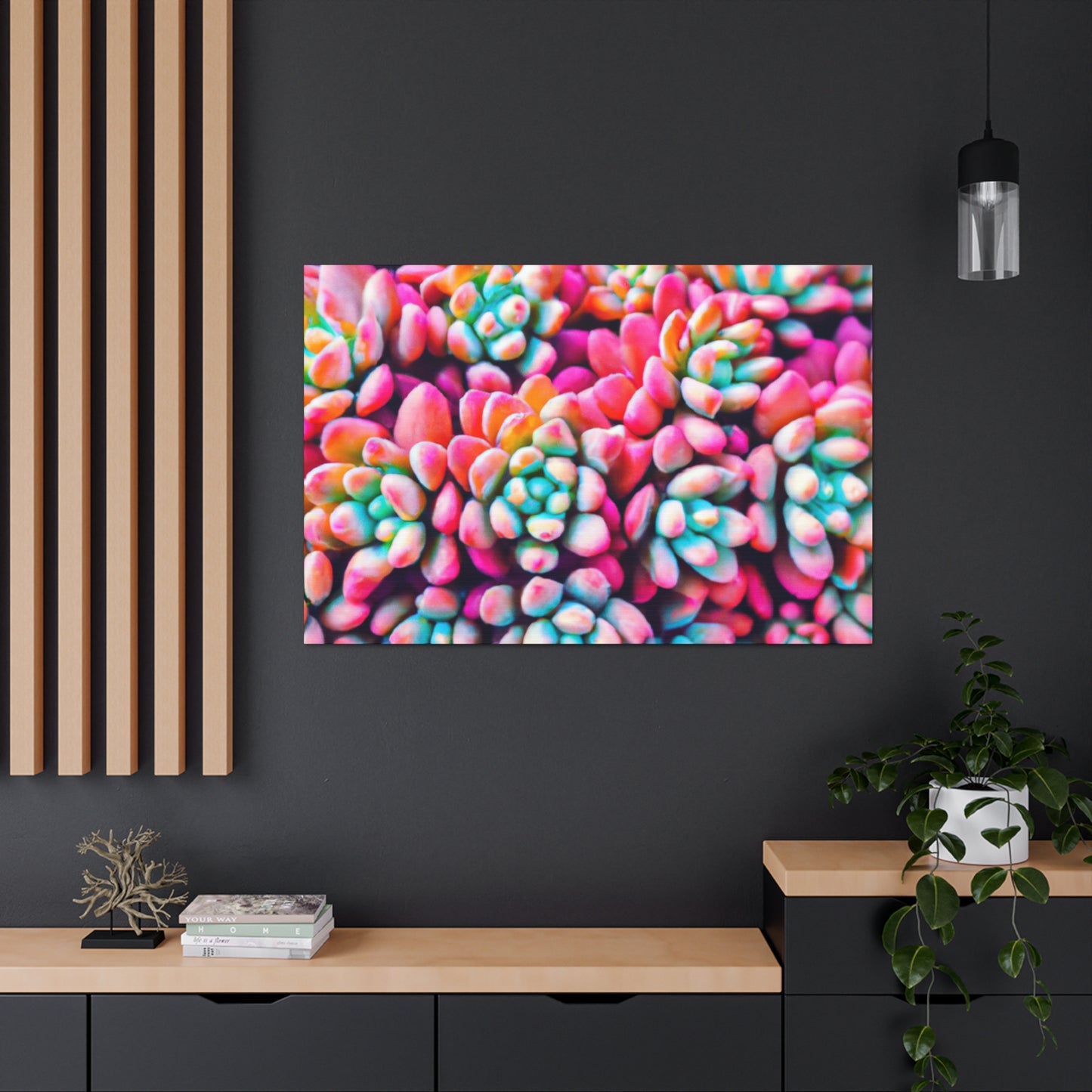 "Garden of Splendor" - Canvas - Succulent