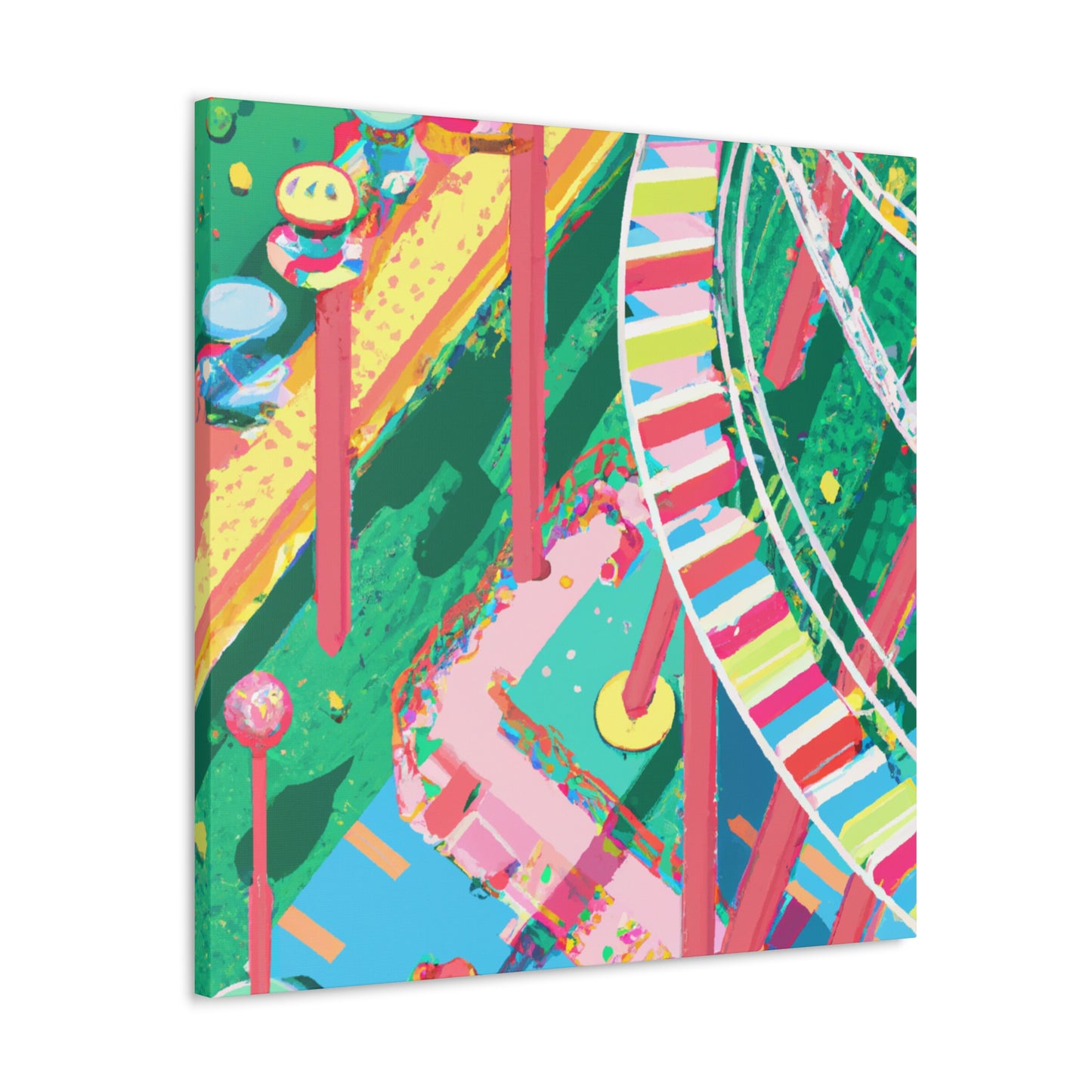 Candyland Vista - Amusement - Canvas