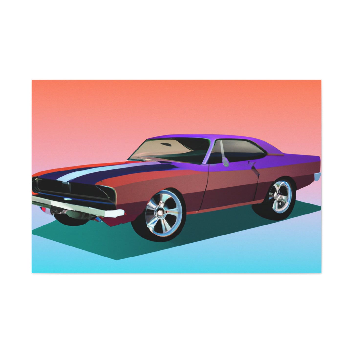 Rattler Racer - Automobile - Canvas