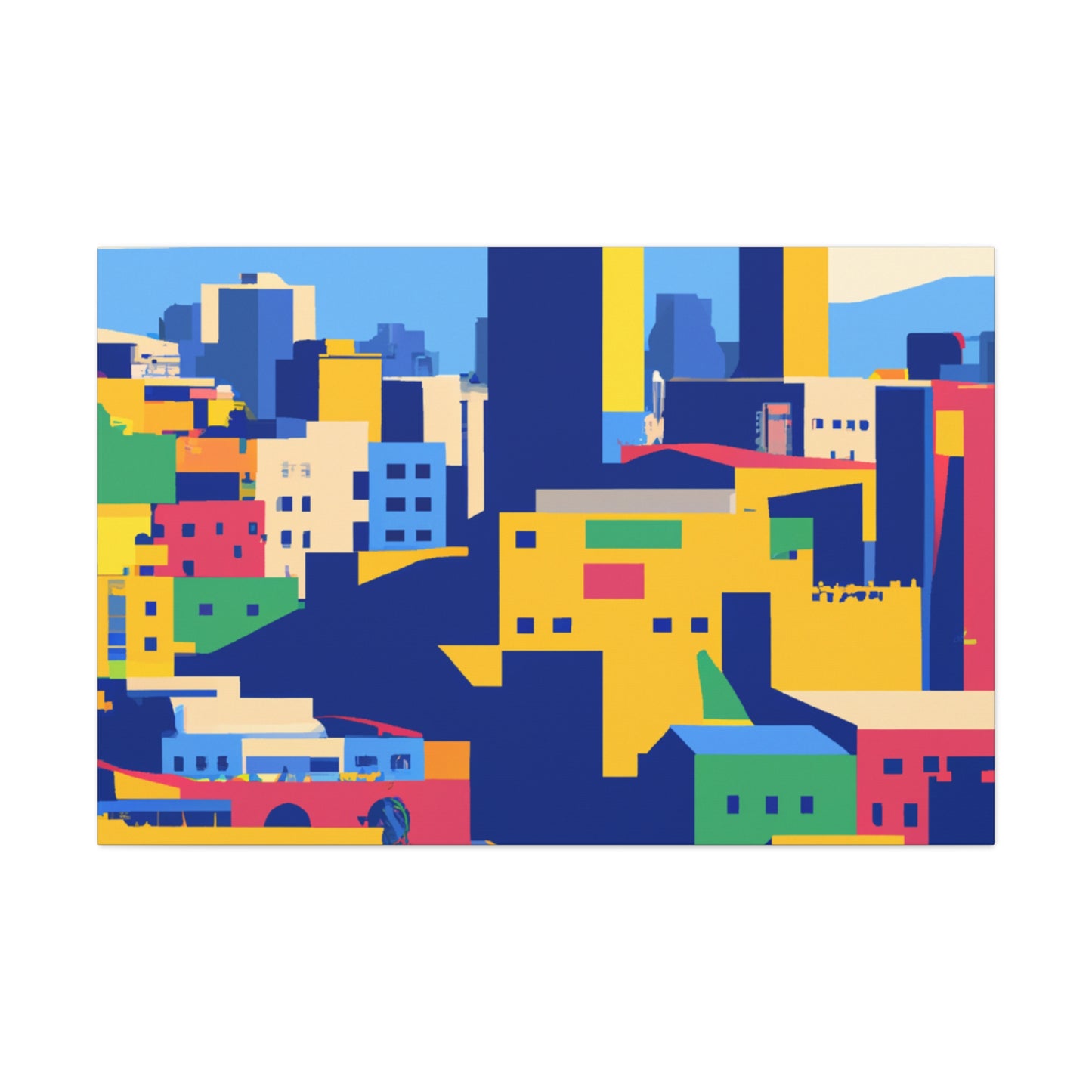 Juan Silva - South America - Canvas