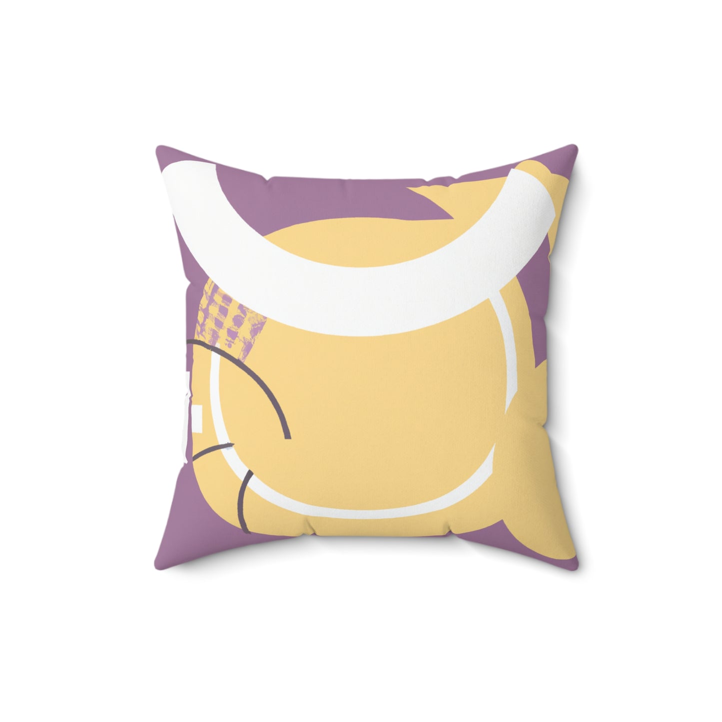 Spun Polyester Square Pillow