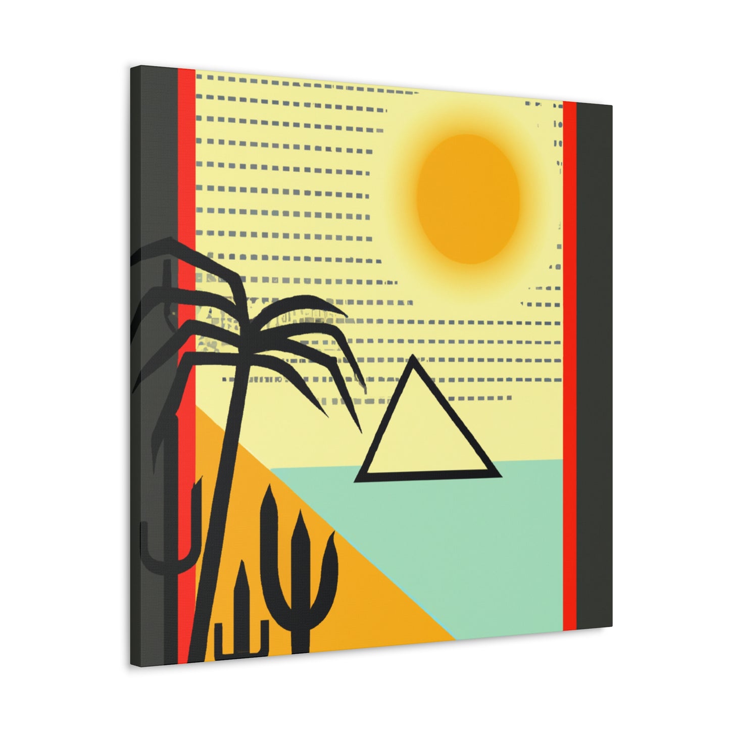 Sunny Day - Midcentury Canvas