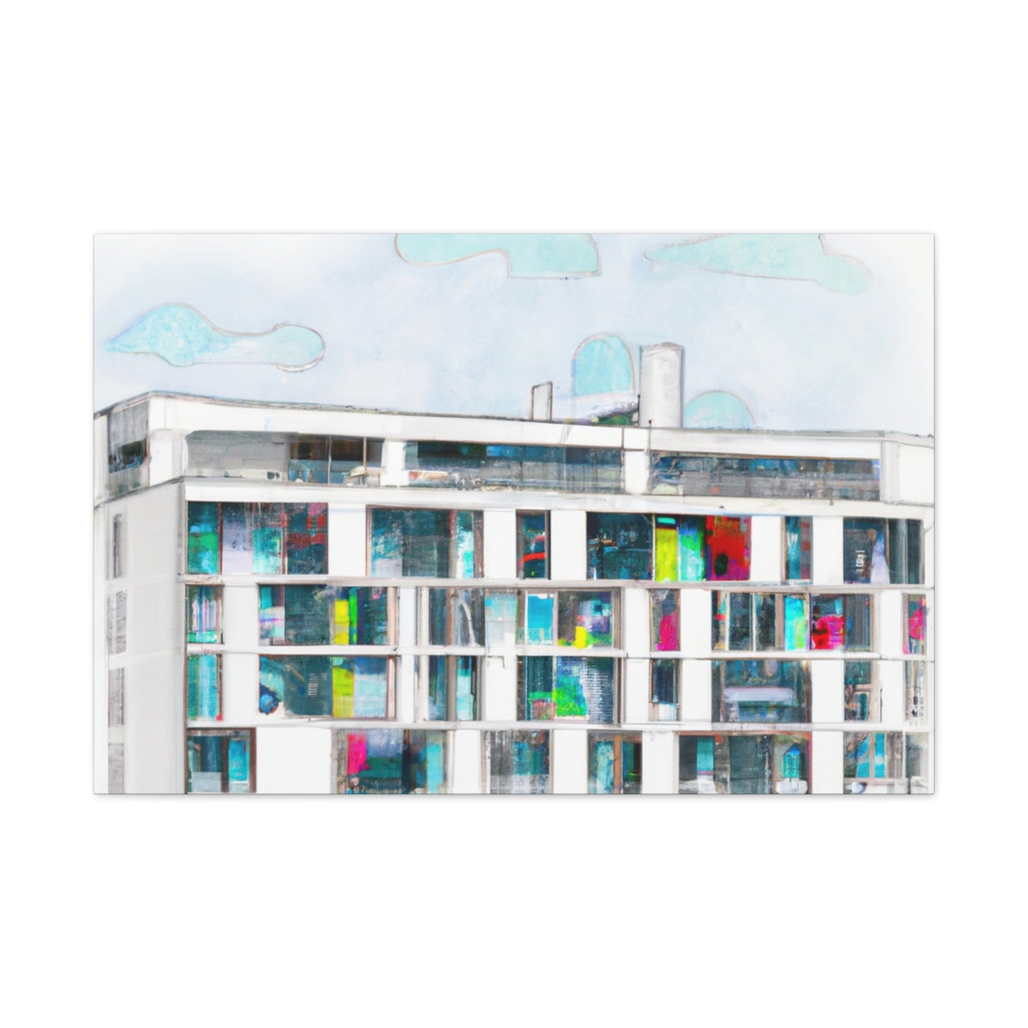 Edifice da Vinci - Architectural Canvas