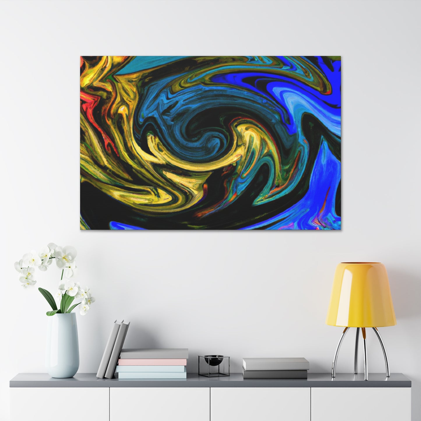 Johannes Metalswirl - Canvas- Abstract