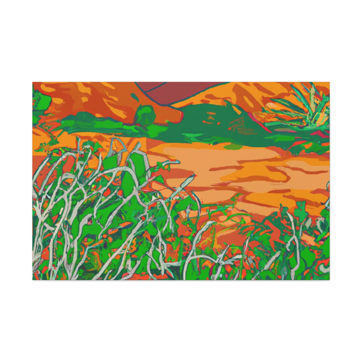 Sandy Dunes-Landscape - Canvas - Desert