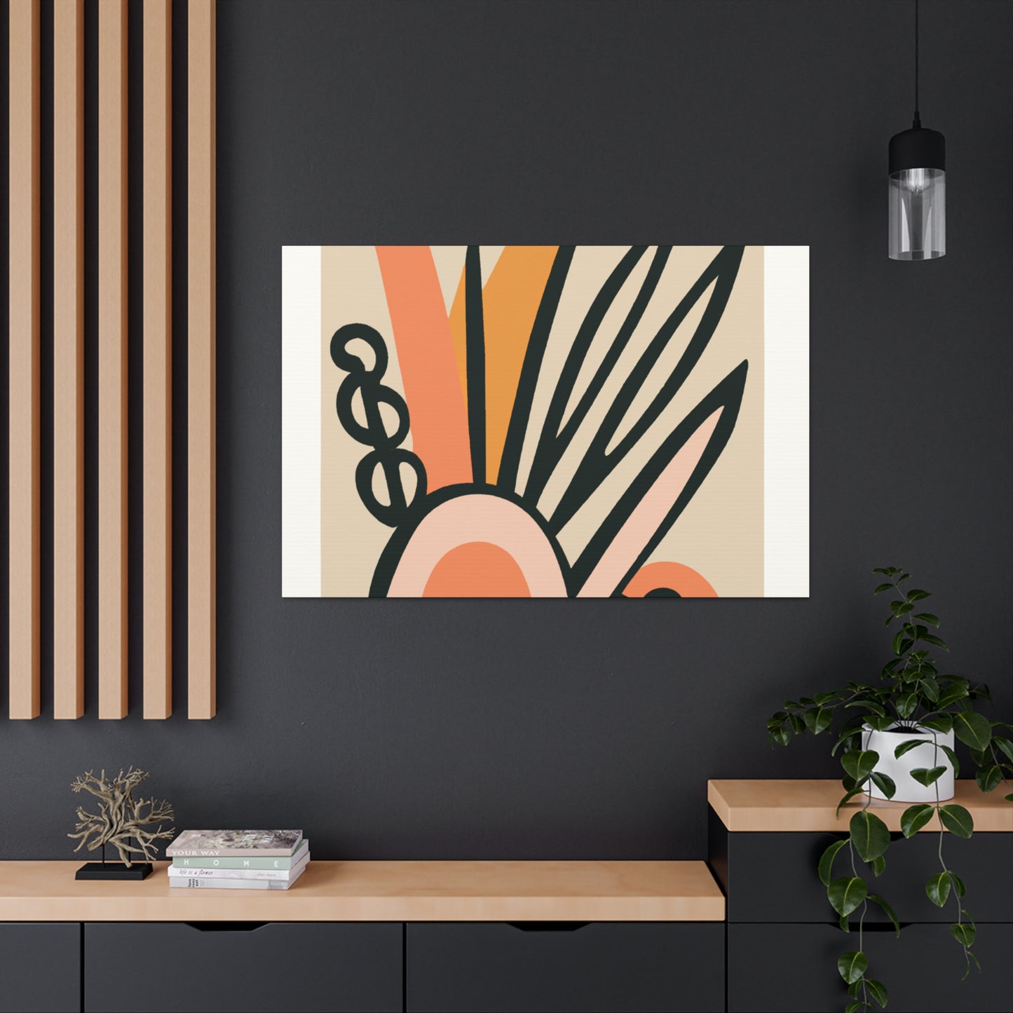Peregrine Duckling. - Midcentury Canvas