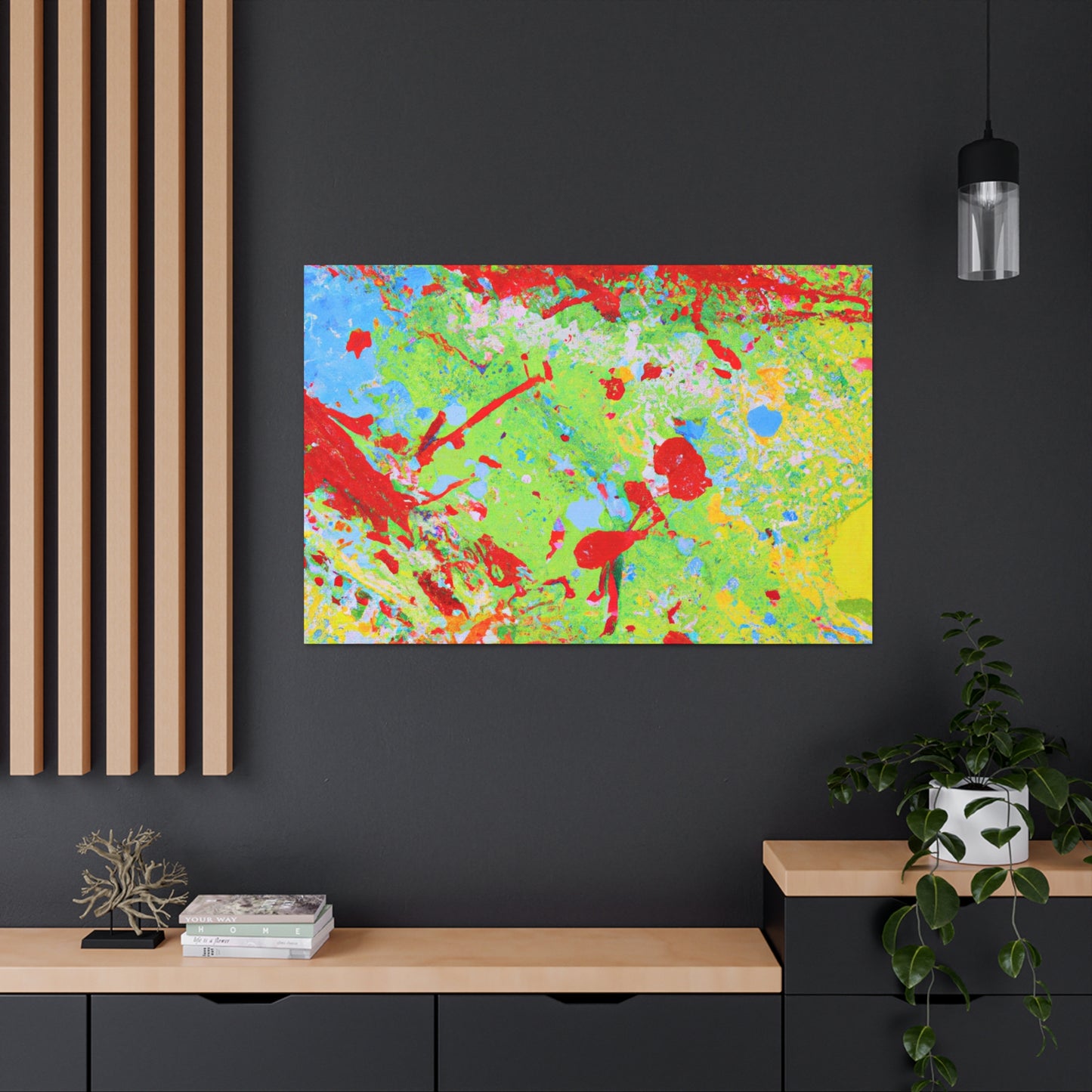 "Early Morning Foggy Rio Vista" - Abstract Canvas