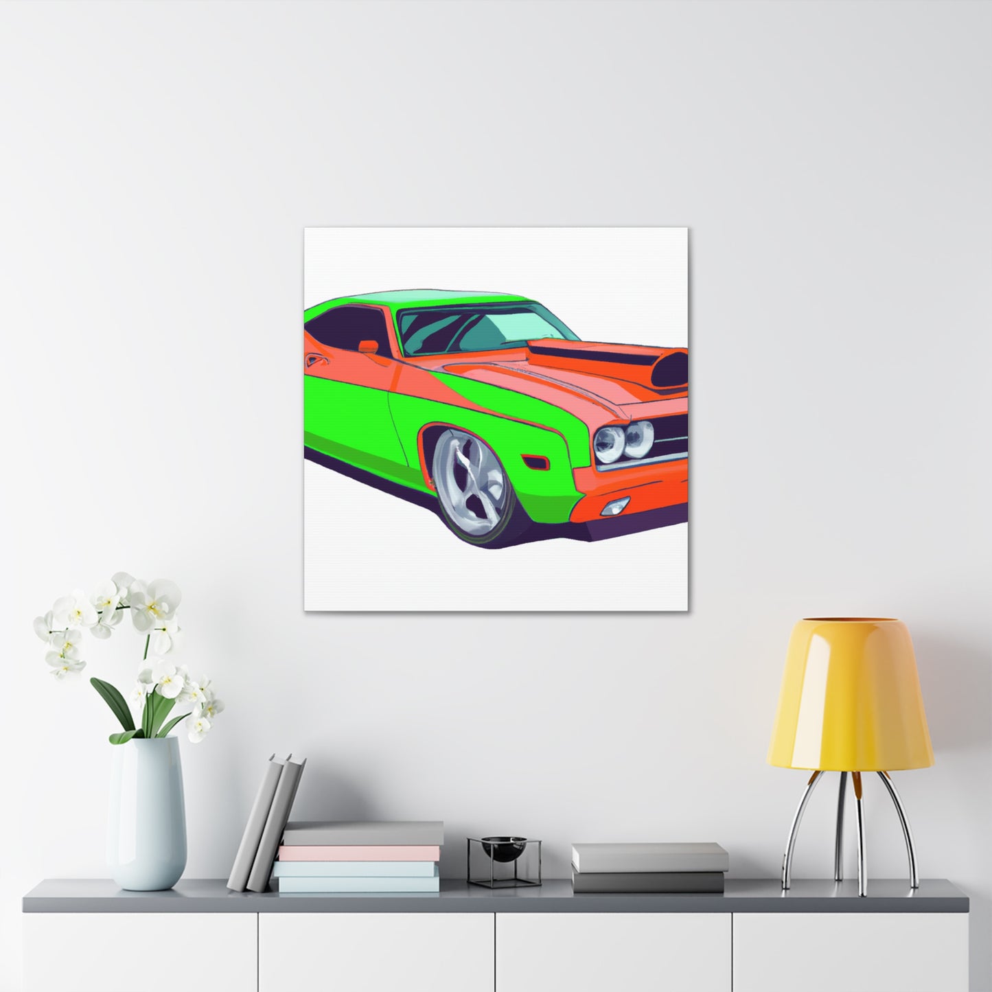 The Road Devil - Automobile - Canvas